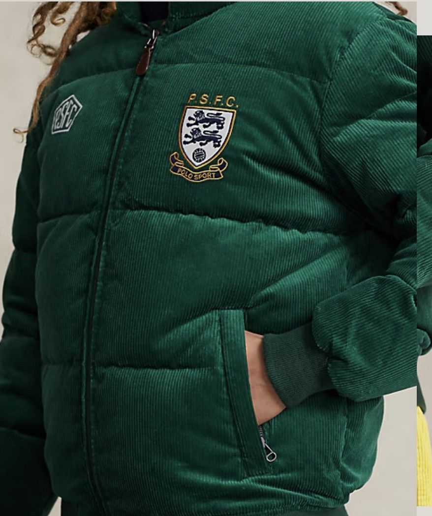 Polo Ralph Lauren Men’s Size Large | Polo Sport Corduroy Down Jacket Size US M / EU 48-50 / 2 - 19 Thumbnail