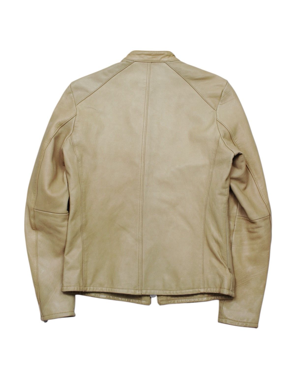 Murder License 2000S MURDER LICENSE TAN GOAT LEATHER RIDERS JACKET Size US S / EU 44-46 / 1 - 2 Thumbnail