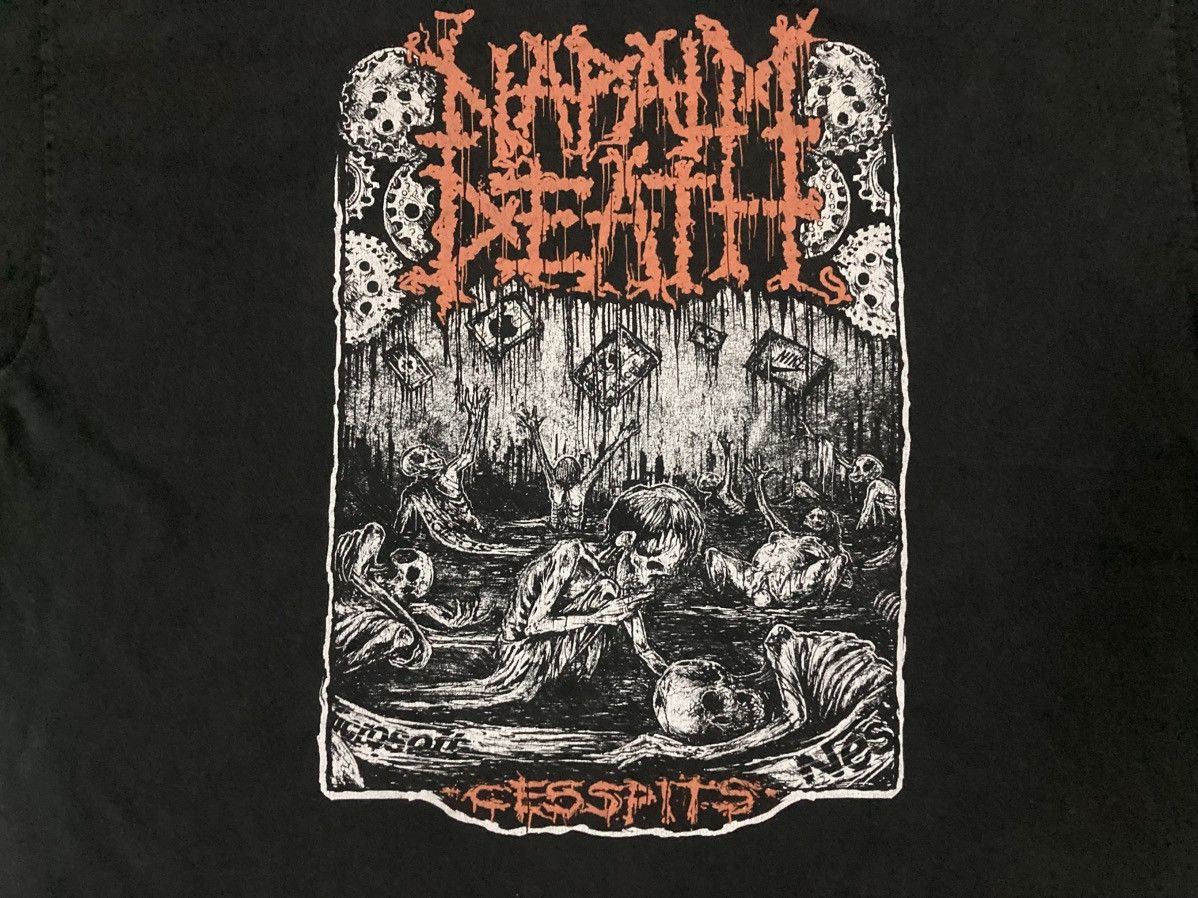 Band Tees × Vintage Vintage T-shirt Napalm Death Size XL / US 12-14 / IT 48-50 - 3 Thumbnail