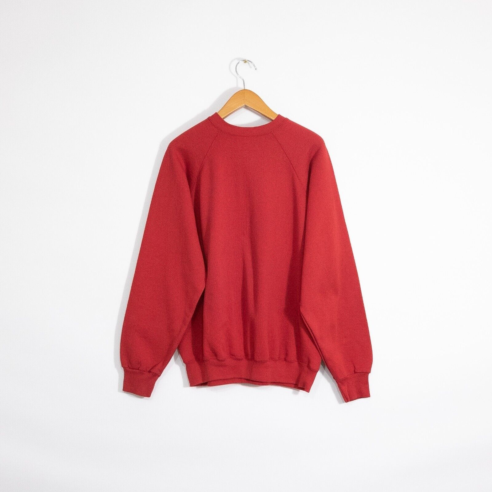 Vintage Vintage 90s Worlds Best Grandpa Sweatshirt XL - Raglan Red Size US XL / EU 56 / 4 - 4 Thumbnail