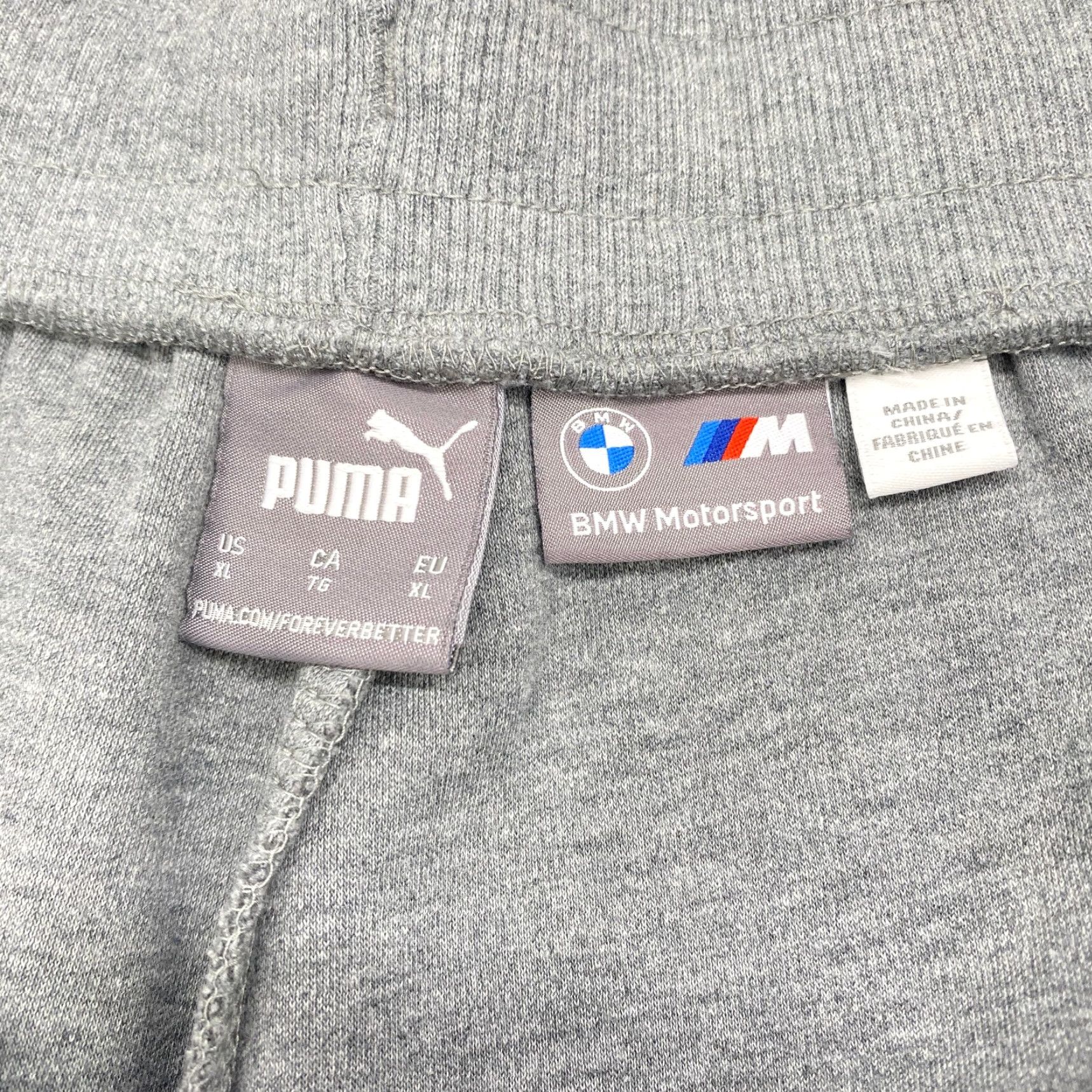 Puma PUMA BMW Motorsport Sweat Shorts Mens XL Gray Athletic Performance Pockets 6690 Size US 36 / EU 52 - 7 Thumbnail