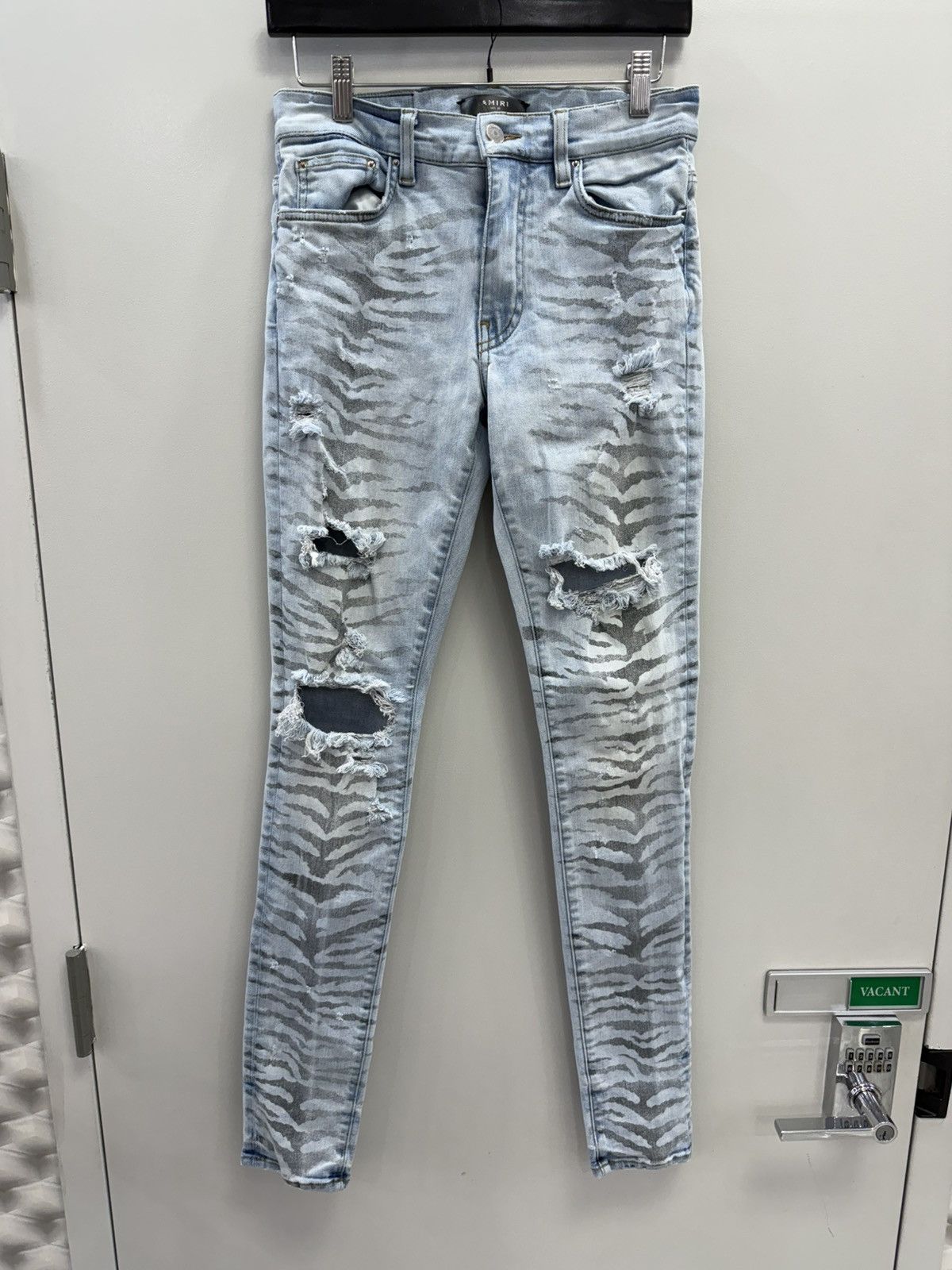 Amiri Zebra Thrasher Jeans - Main Image