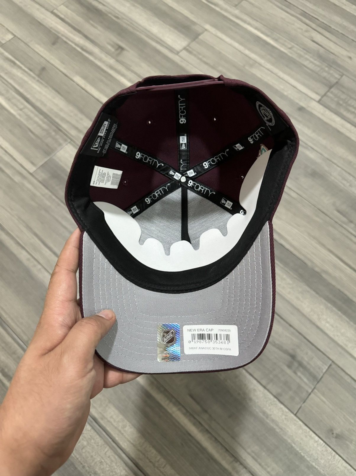NHL × New Era NHL x New Era Anaheim Ducks Snapback Size ONE SIZE - 3 Thumbnail