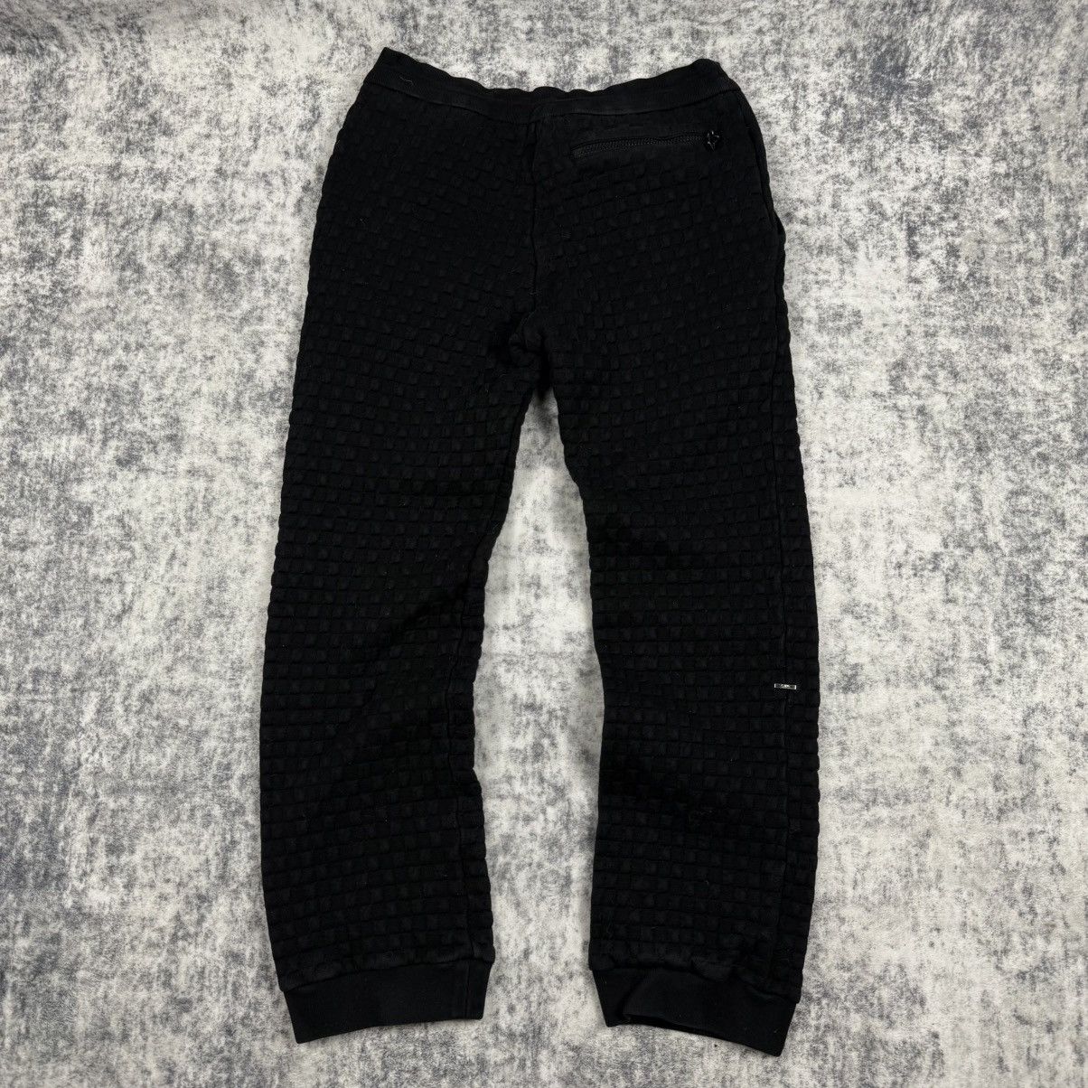 Louis Vuitton Louis Vuitton Waffle Knit Track ʼBlack’ Sweatpants Size US 32 / EU 48 - 3 Thumbnail