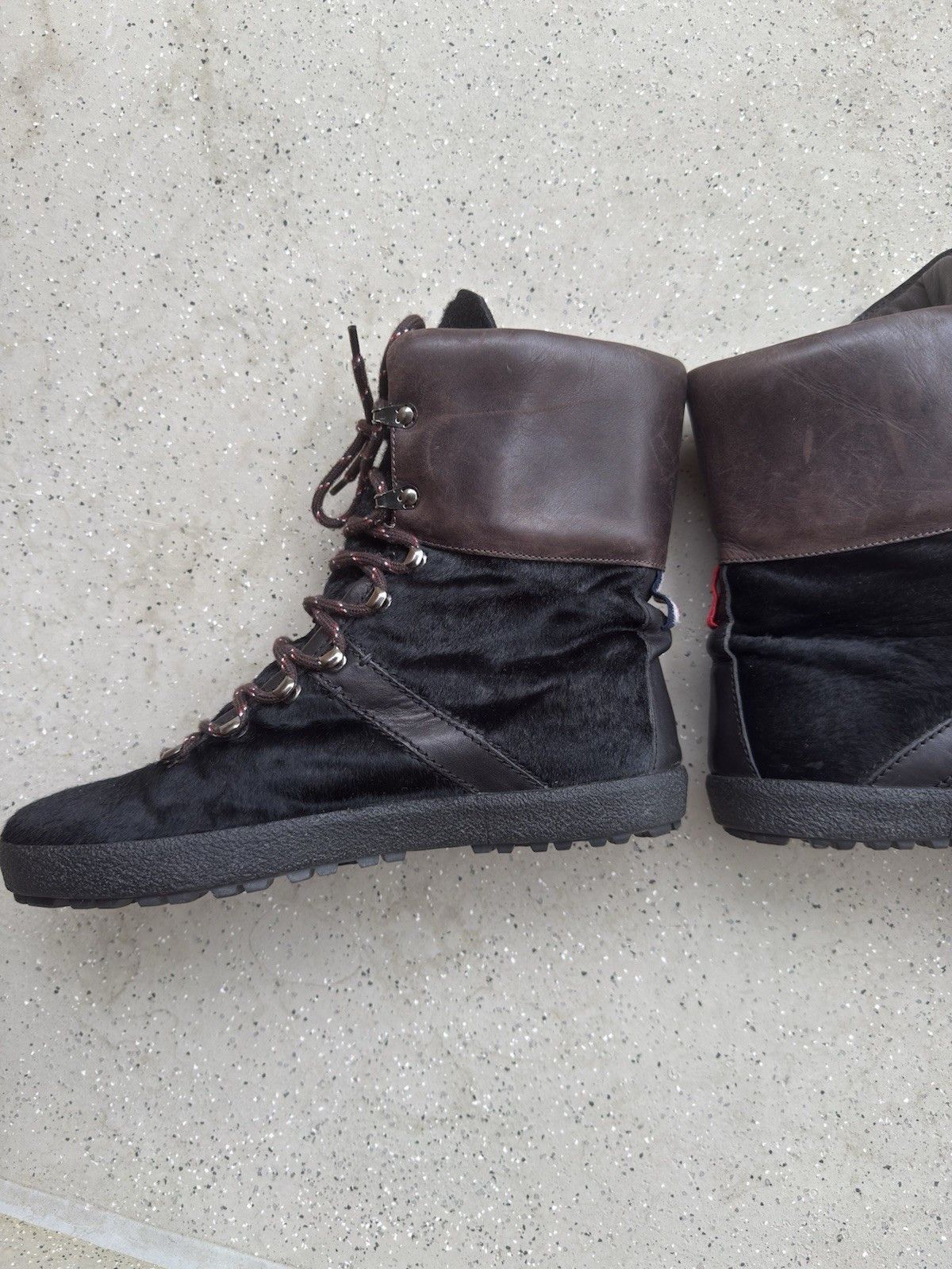 Moncler Moncler Pony Suede Sherpa combat snow Boots size 41 Size US 11 / IT 41 - 8 Thumbnail