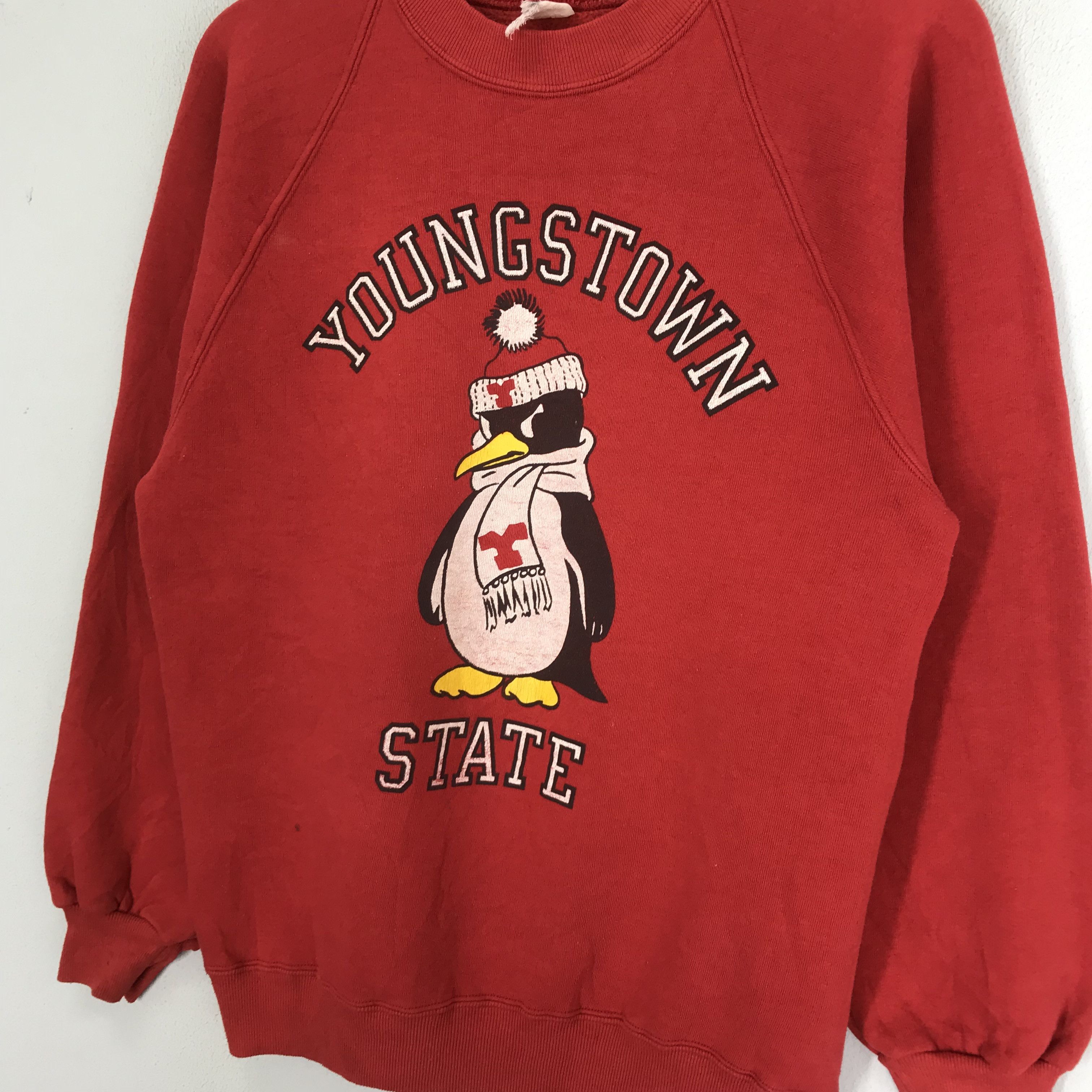 NCAA Vintage 90's Youngstown State Ncaa Red - 412 Size US S / EU 44-46 / 1 - 3 Thumbnail