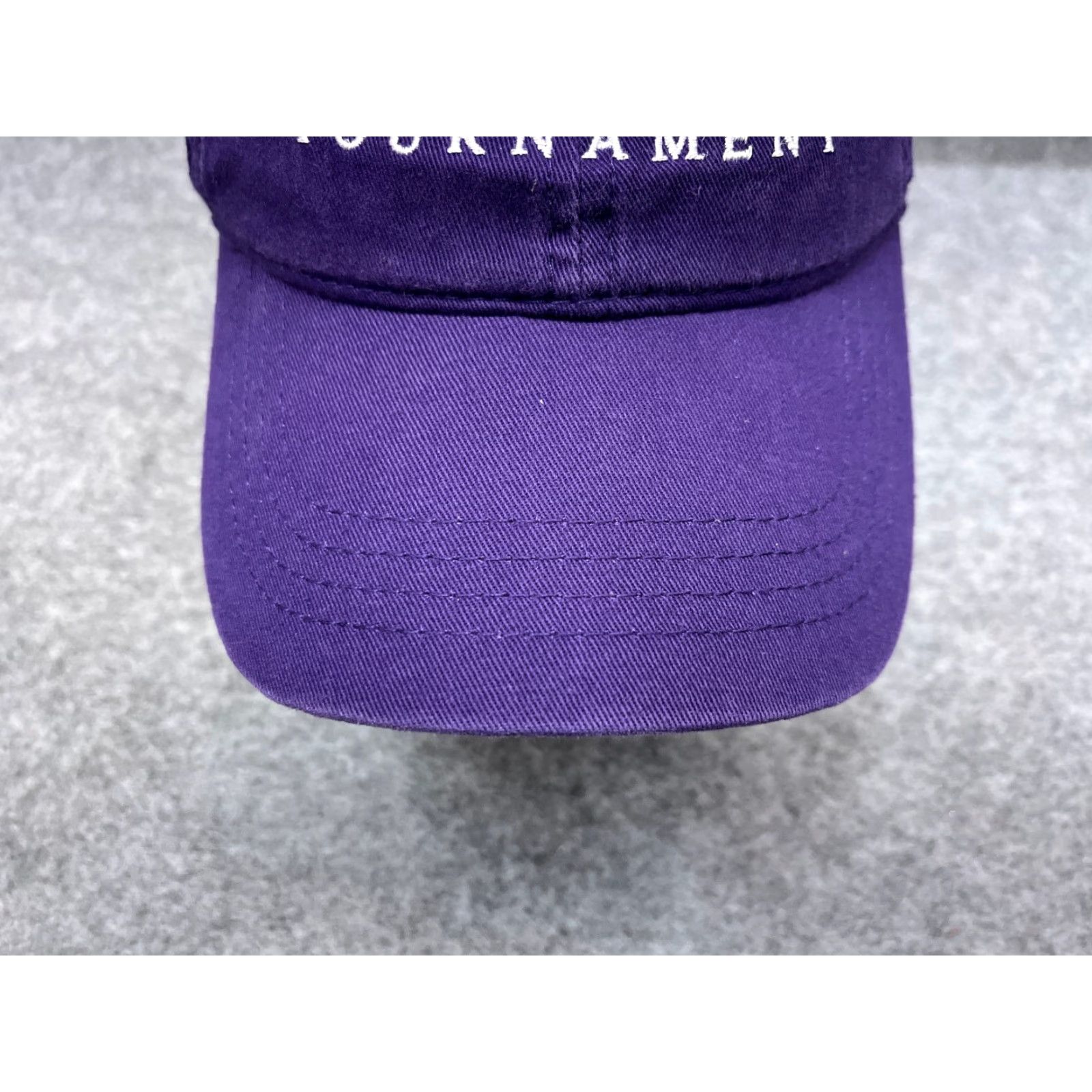 Vintage Cap America Golf Hat Cap Adjustable Purple Cotton Fundraiser - One Size Unisex Adults - Twill Beanie/Cap for Casual Wear & Logo Theme Size ONE SIZE - 3 Thumbnail