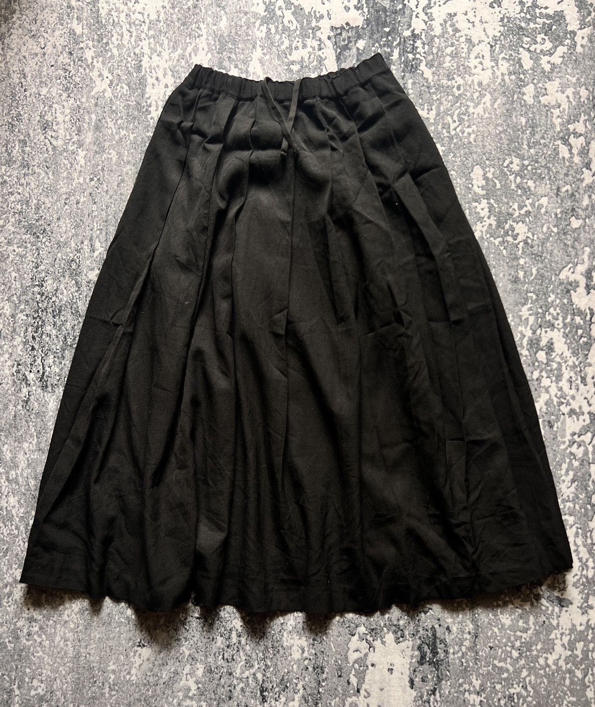 Comme des Garcons CdG Robe de Chambre Wool Flare Skirt Size 33" - 1 Thumbnail