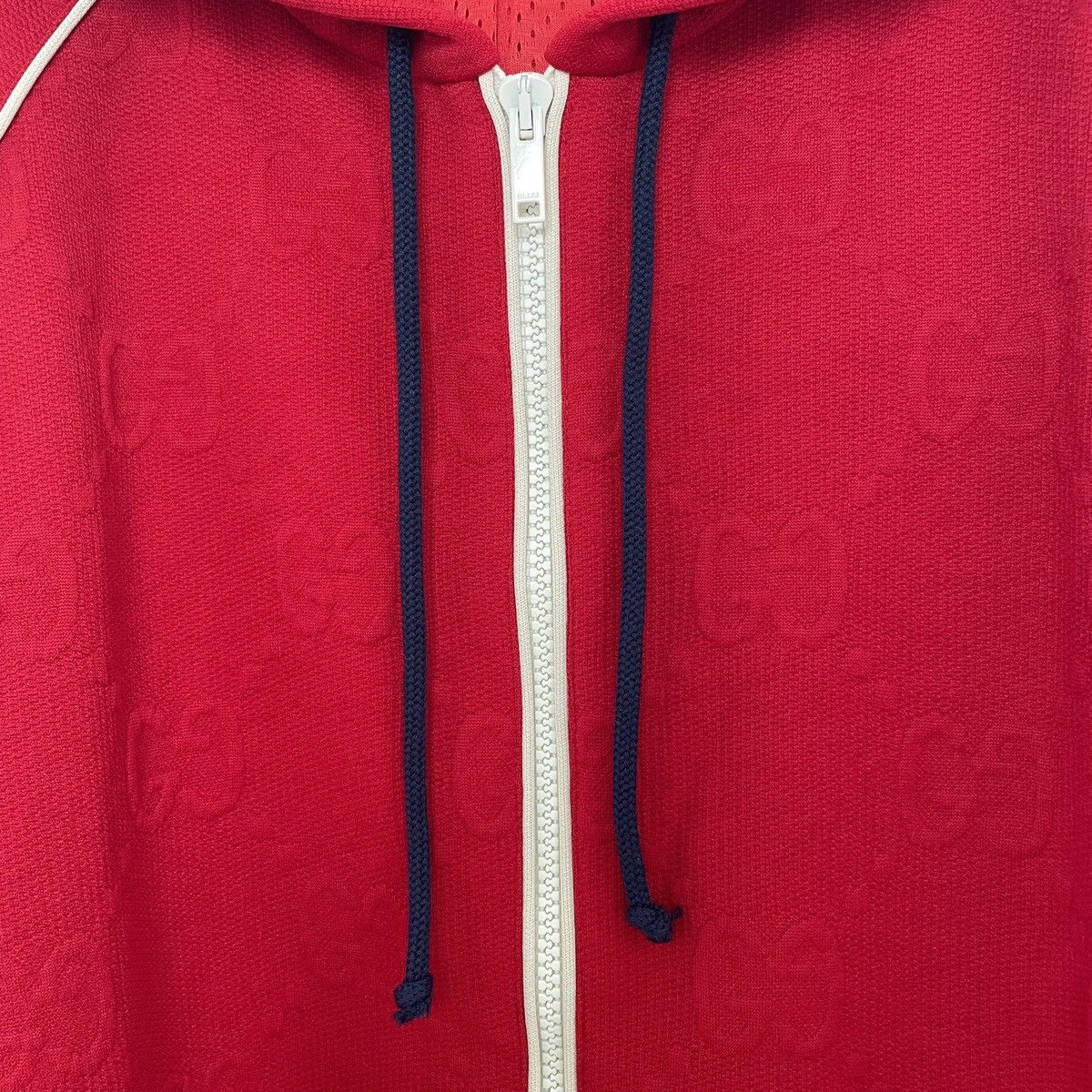 Gucci GUCCI Letter Jacquard Zip Up Hooded Casual Sweatshirt K26WX Size US M / EU 48-50 / 2 - 6 Thumbnail
