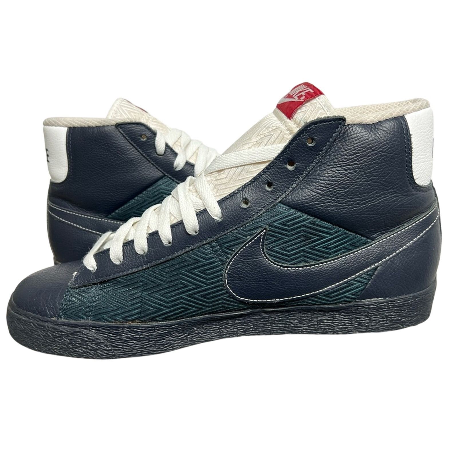 Nike Size 11 - Nike Blazer High SP Dark Obsidian 2010 Release Size US 11 / EU 44 - 6 Thumbnail