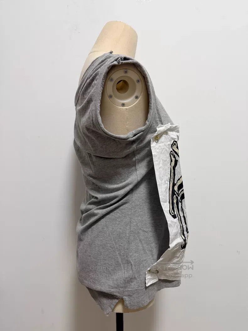 Vivienne Westwood Vivienne Westwood Bone Sleeveless Shirt T-shirt Size XS / US 0-2 / IT 36-38 - 2 Thumbnail