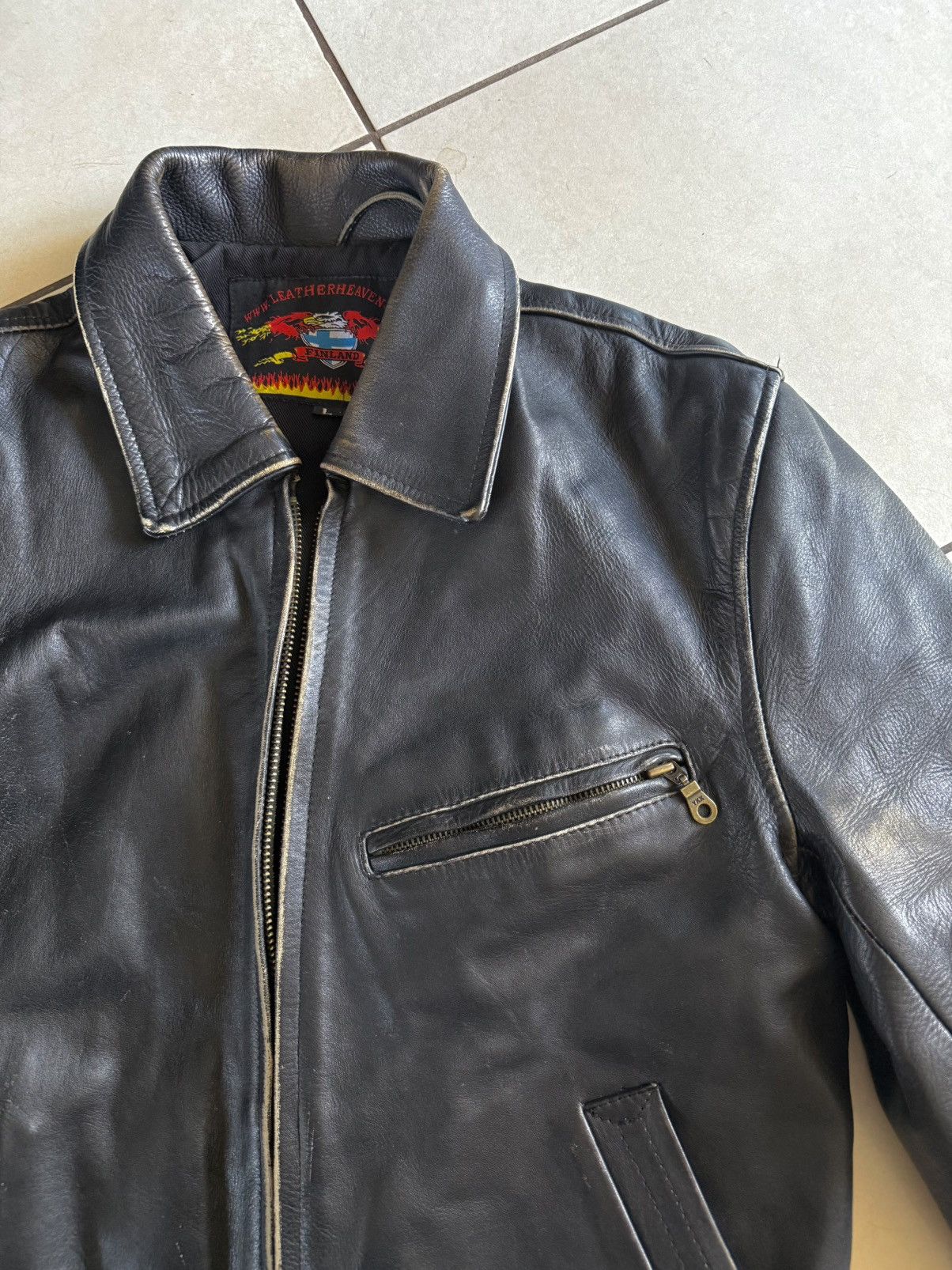 Other Vintage HeavenLeather jacket 1950s look! Size US L / EU 52-54 / 3 - 2 Thumbnail