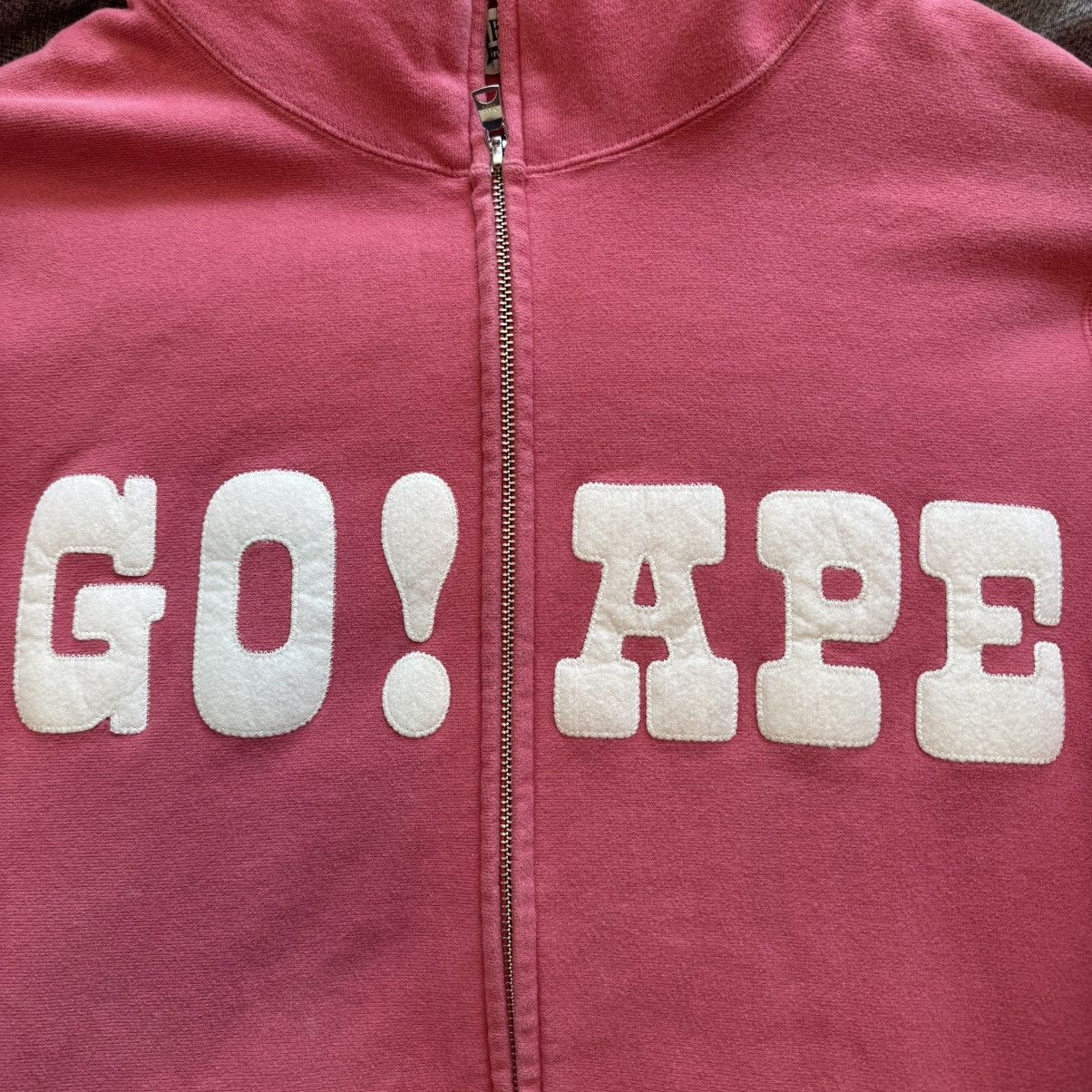 Bape OG Go Ape! Full Zip Up Hoodie Sweater Size US XL / EU 56 / 4 - 3 Thumbnail