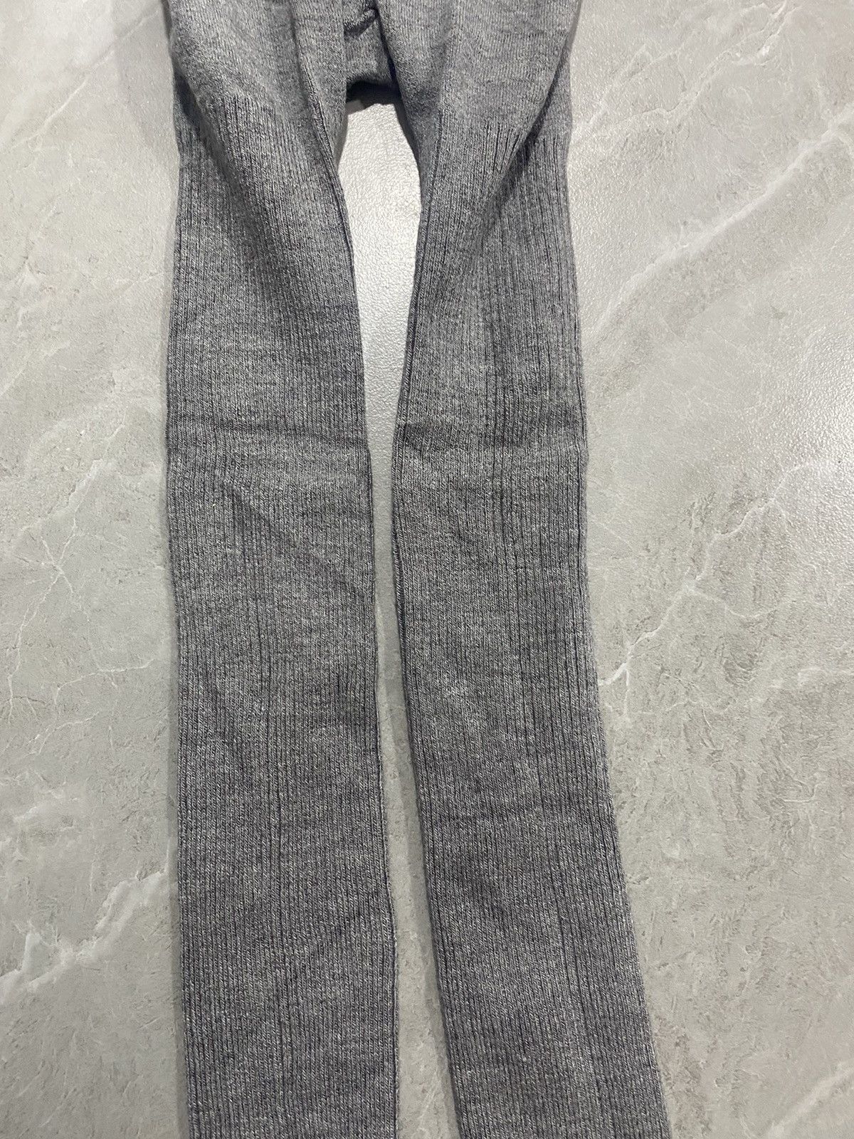 Celine RIBBED KNIT TIGHTS FOOTED LEGGINGS Size 22" - 9 Thumbnail