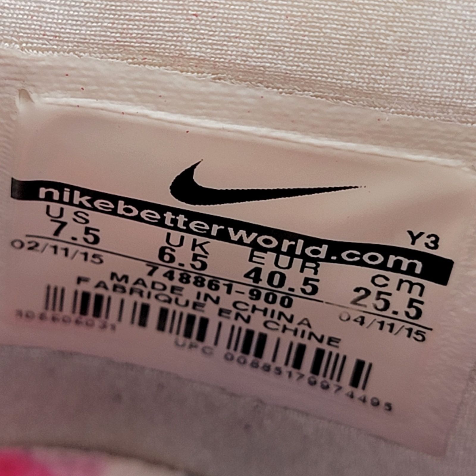 Nike Nike LeBron 12 Ext 'Prism' Sz 7.5 748861-900 (185) Size US 7.5 / EU 40-41 - 8 Thumbnail