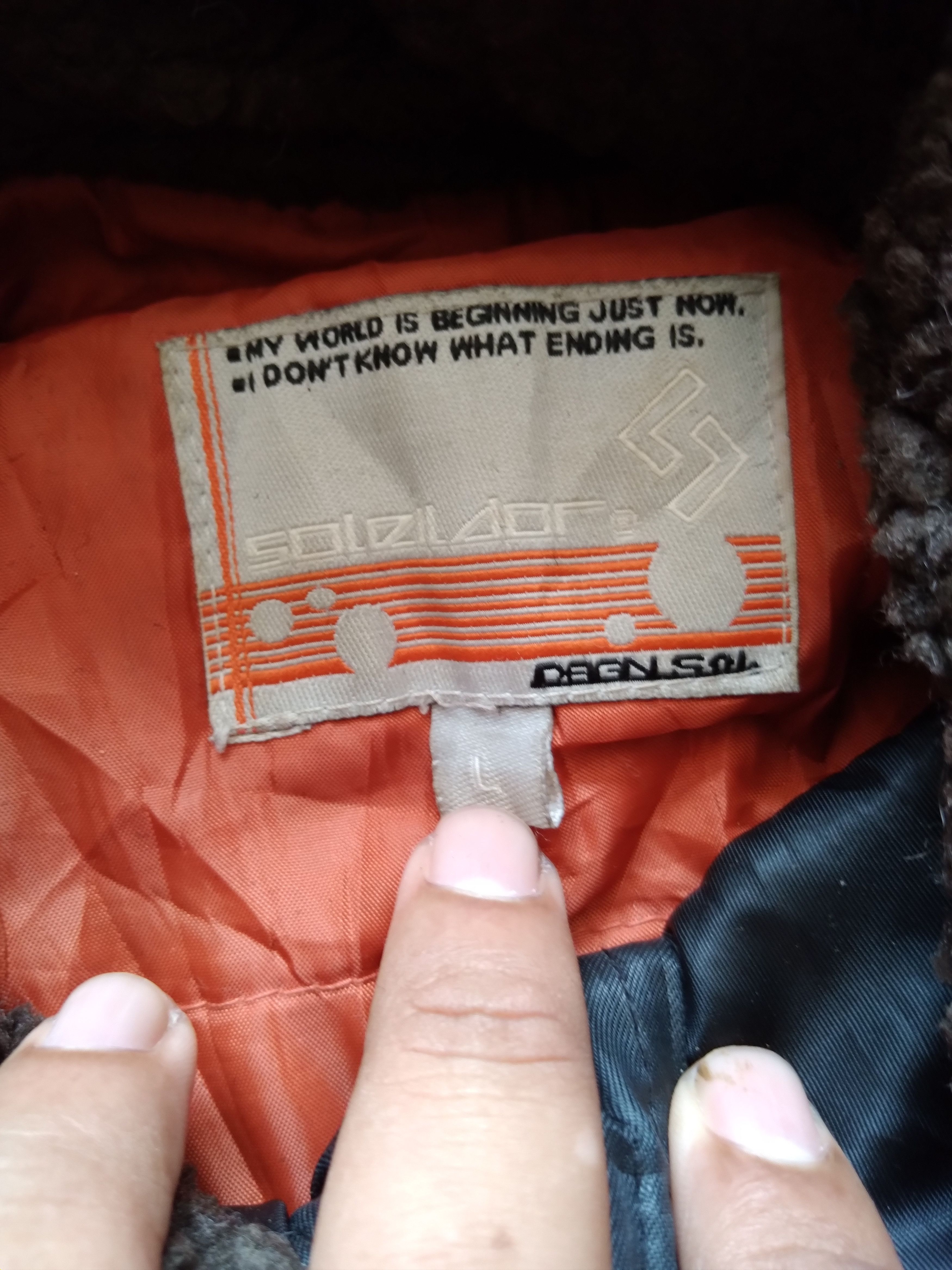 If Six Was Nine Japanese Brand Soleil d Or Army Type Field Elbow Patched Size US L / EU 52-54 / 3 - 6 Thumbnail