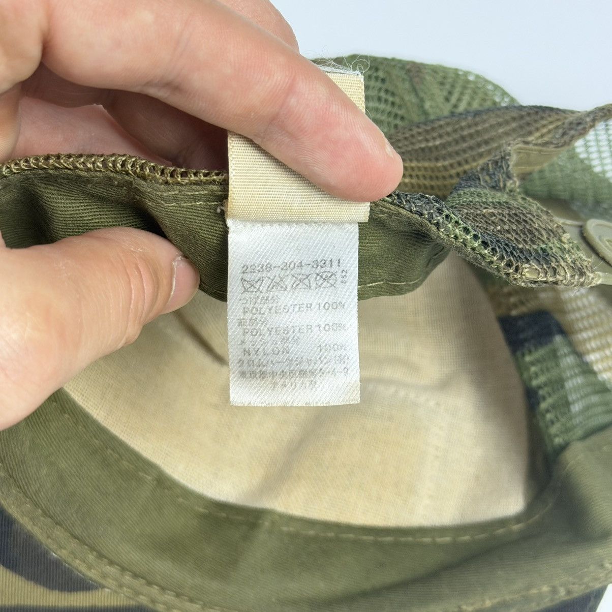 Chrome Hearts Chrome Hearts Vintage Camo Trucker Hat Hollywood Size ONE SIZE - 8 Thumbnail