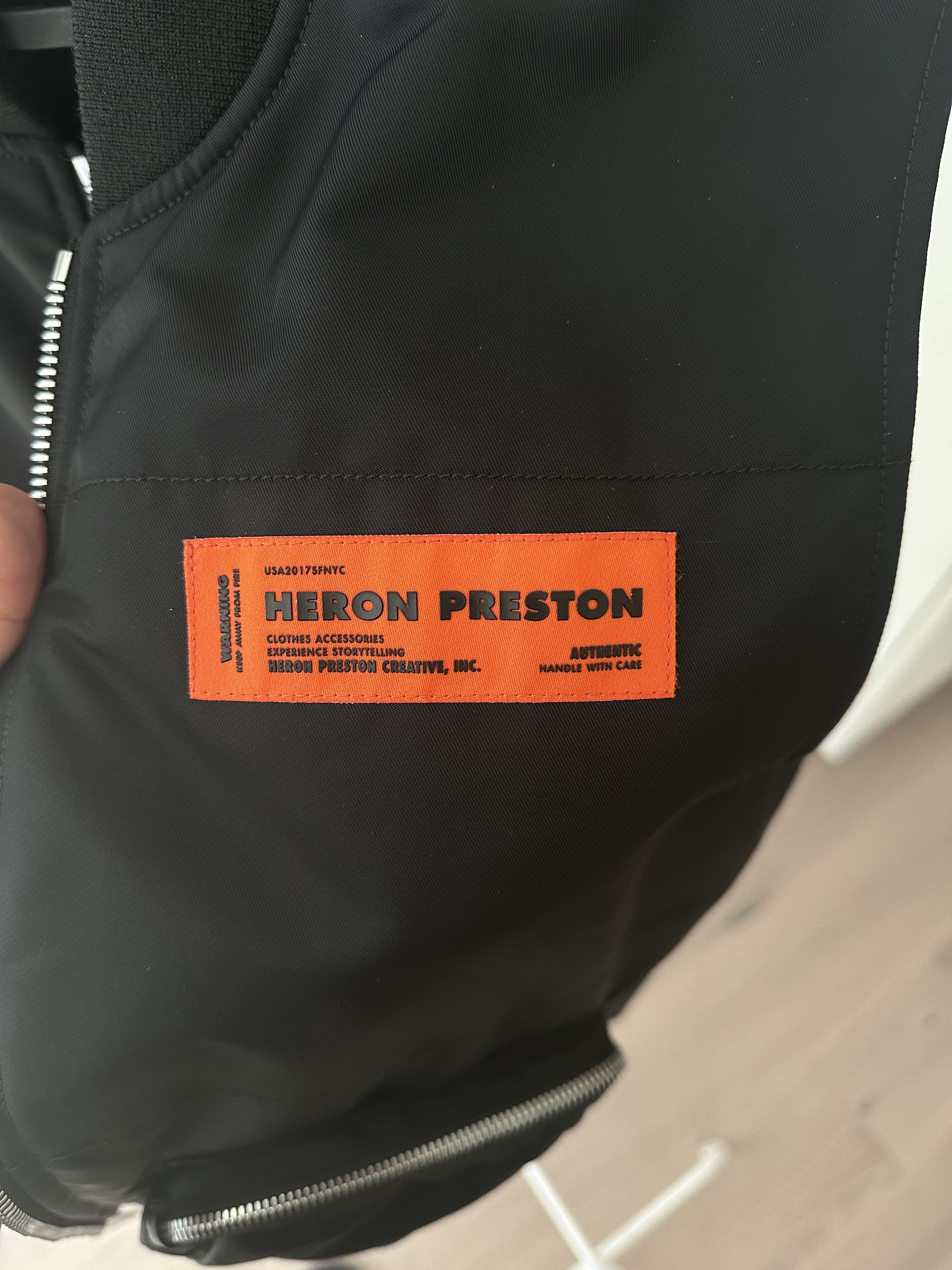 Heron Preston Zip Pocket Vest Jacket Size US M / EU 48-50 / 2 - 3 Thumbnail