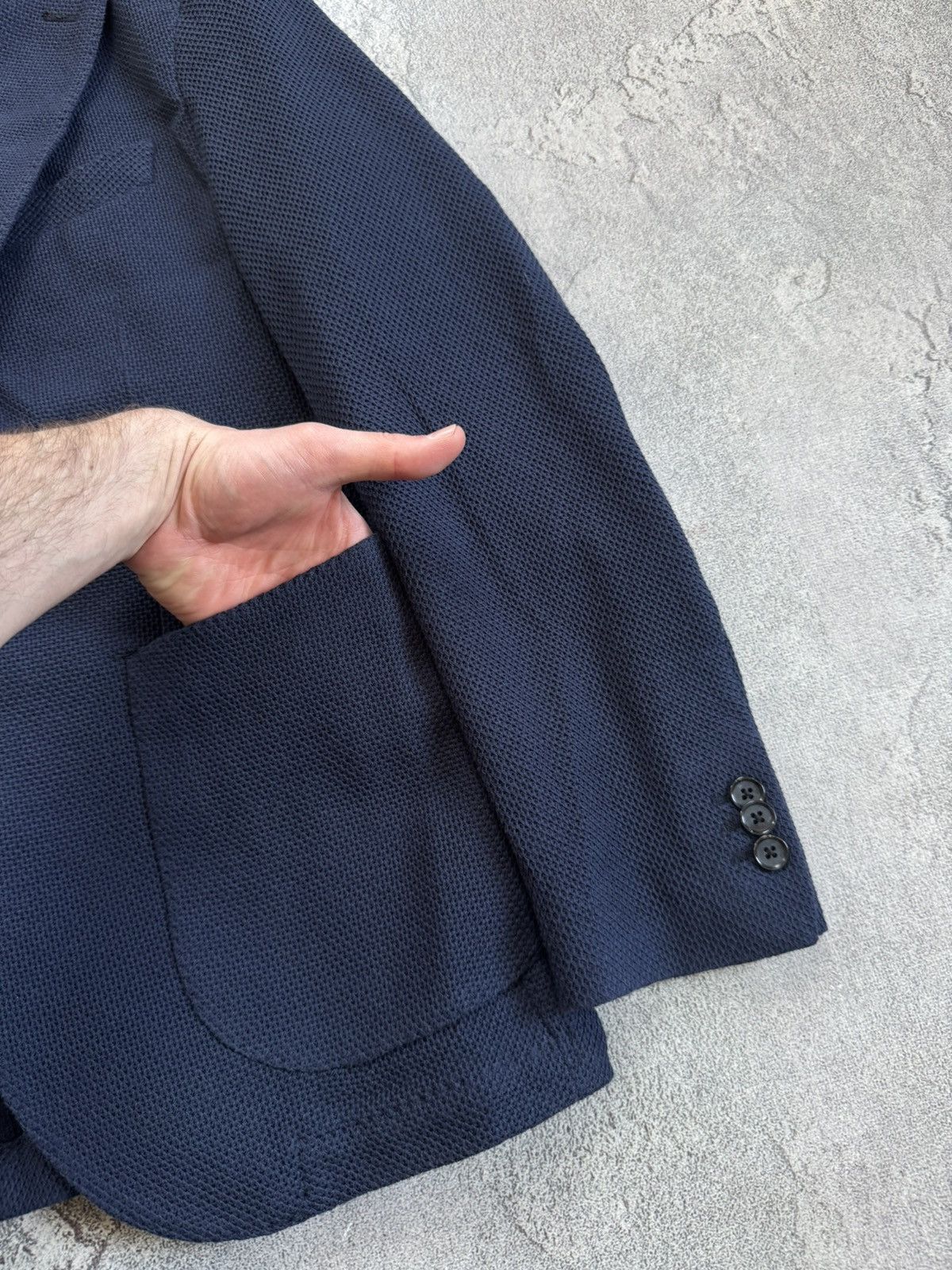 L.B.M. 1911 L.B.M. 1911 tailored cotton blazer casual jacket Size 50R - 9 Thumbnail