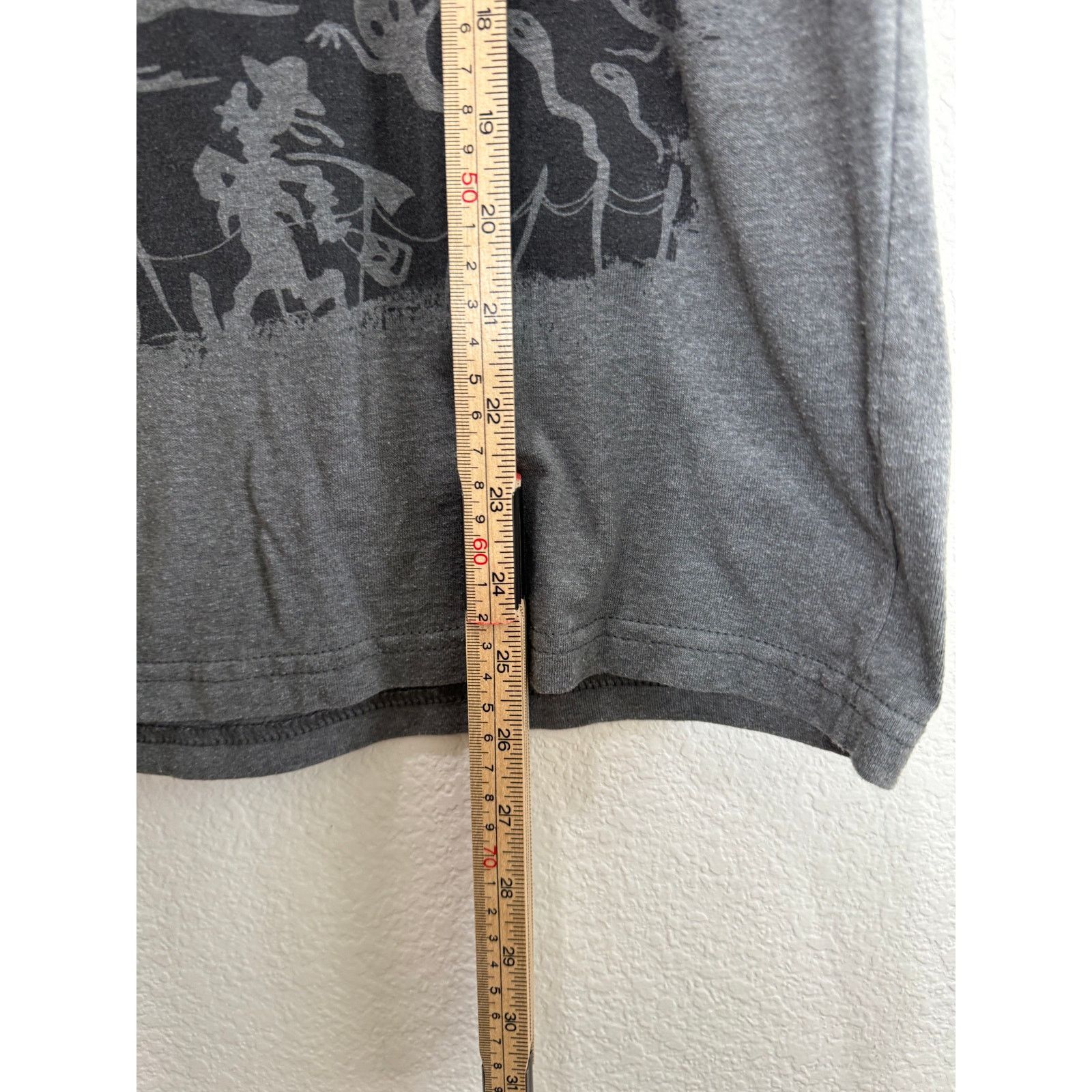 Disney Women's Gray Disney Haunted Halloween Mickey Mouse T-Shirt S Size S / US 4 / IT 40 - 3 Thumbnail