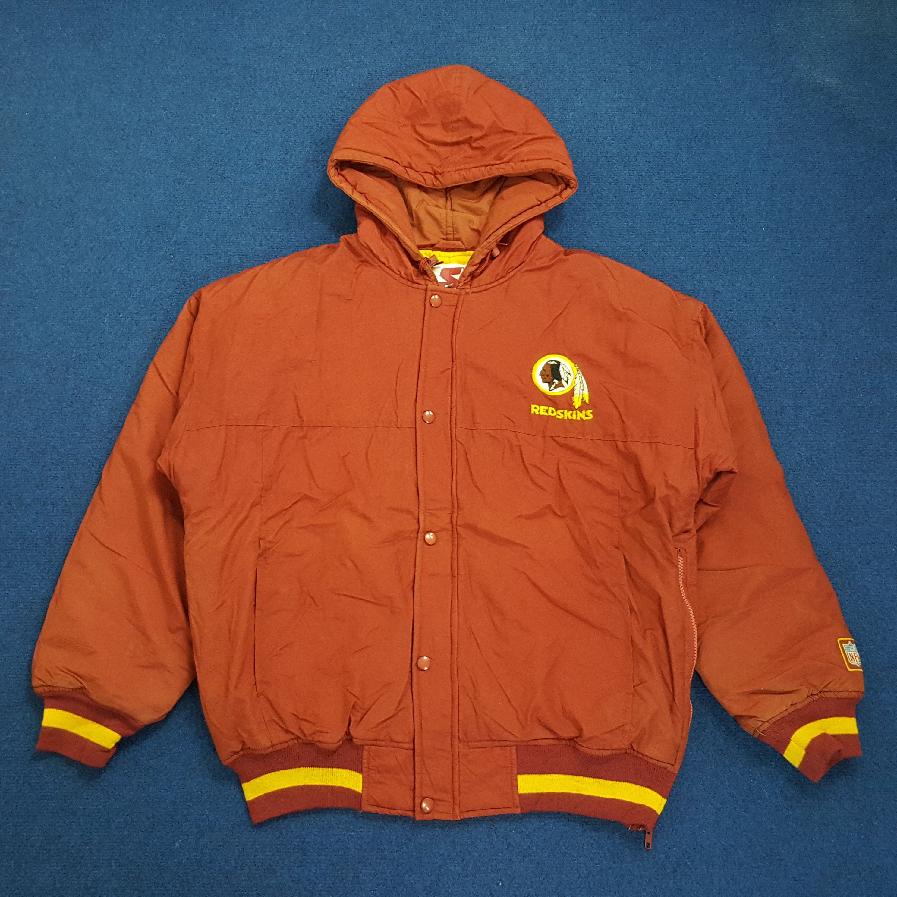 NFL × Starter × Vintage Vintage NFL REDSKINS American Football Team Jacket Size US L / EU 52-54 / 3 - 3 Thumbnail