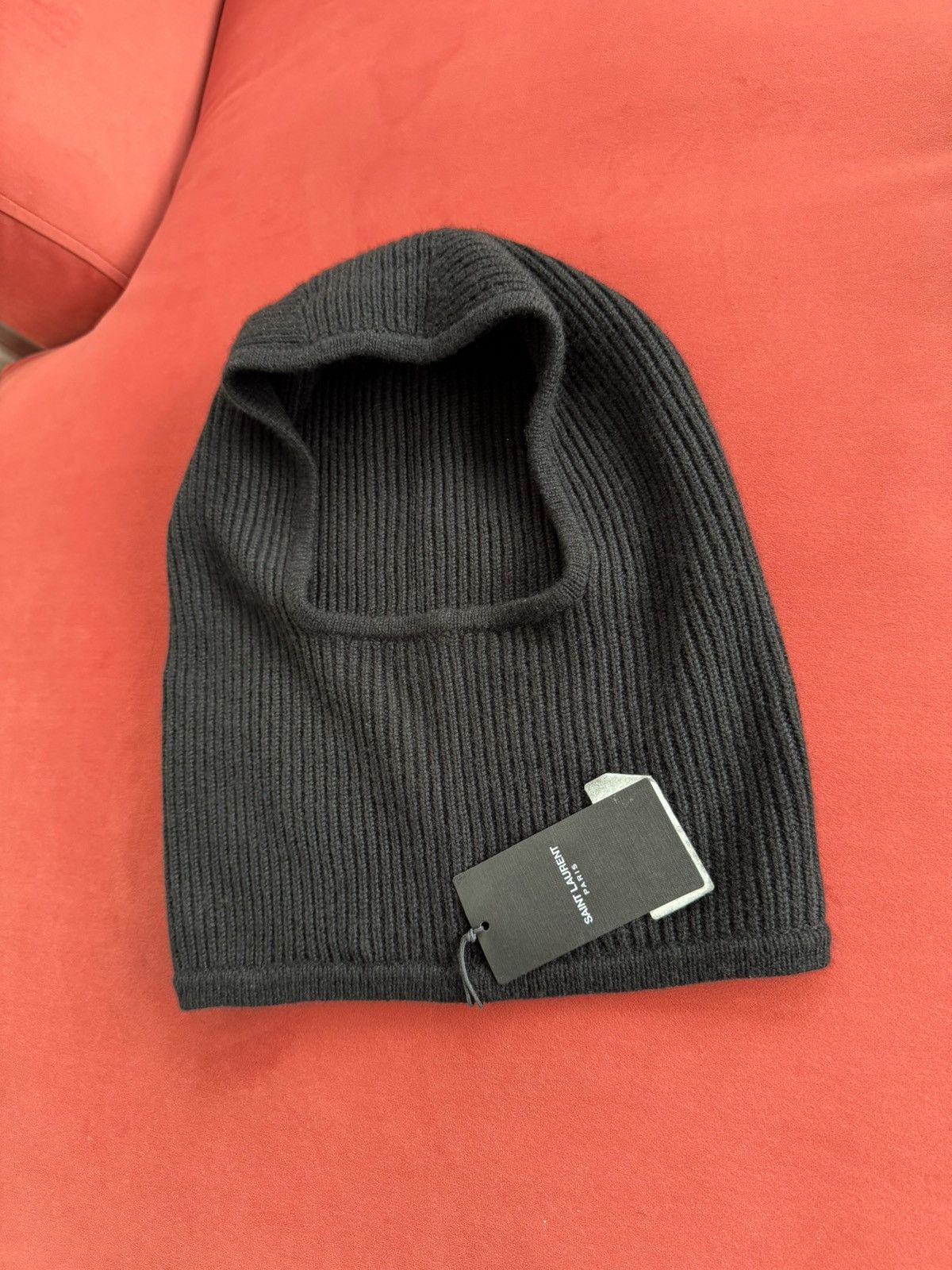 Saint Laurent Paris Saint Laurent NEW cashmere balaclava, one size Size ONE SIZE - 2 Thumbnail