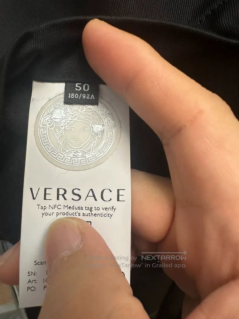 Versace Versace Wool and cashmere jacket coat Size US L / EU 52-54 / 3 - 6 Thumbnail