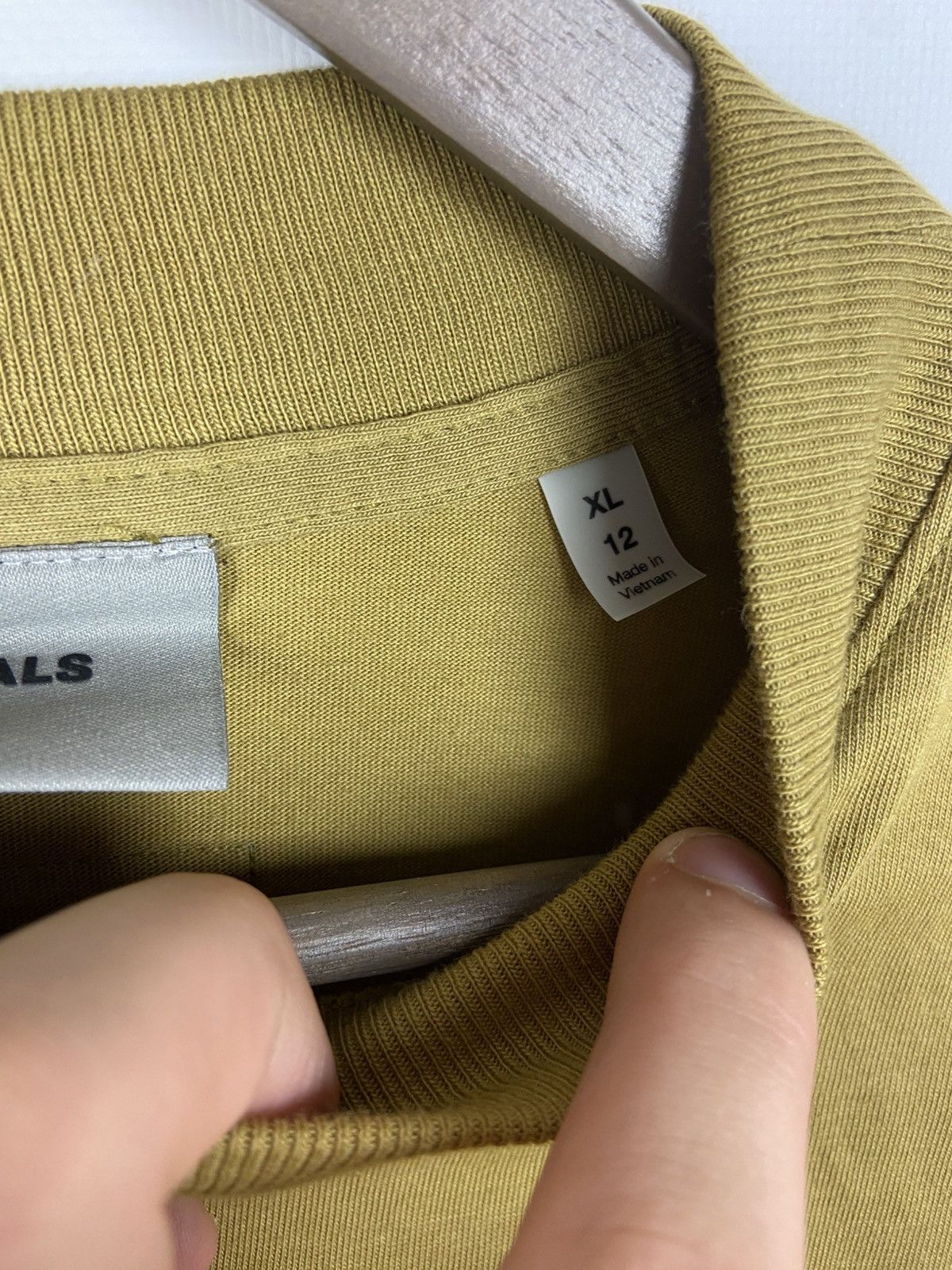 Designer × Fear of God New! Fear Of God Essentials Logo Long Sleeve Sweatshirt Size US S / EU 44-46 / 1 - 12 Thumbnail