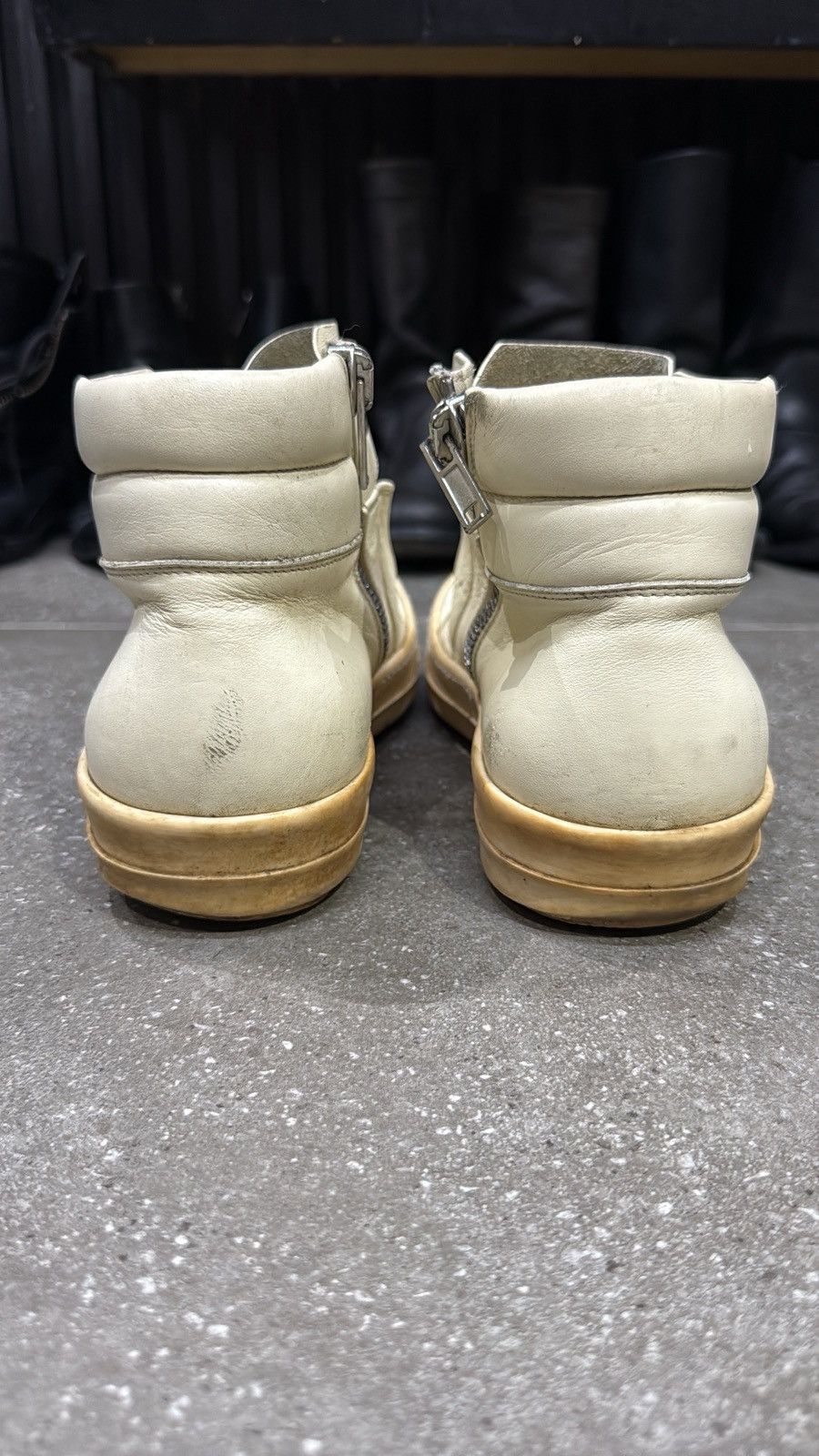 Rick Owens f/w 2017 rick owens glitter island dunk milk colorway Size US 11 / EU 44 - 12 Thumbnail