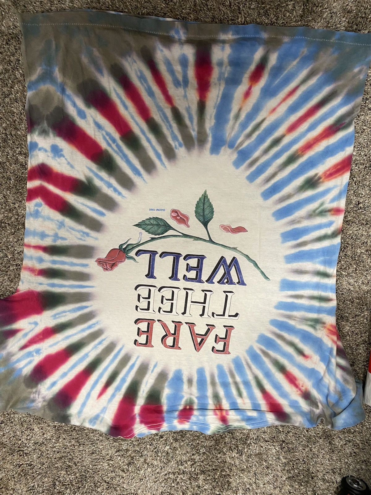 Anvil Grateful dead 1995 Fare Thee Well Size US L / EU 52-54 / 3 - 2 Thumbnail