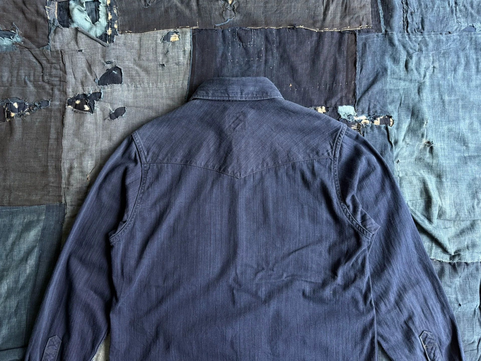 Visvim VISVIM 17AW ICT Indigo Dyed Shirt - Size 2 Size US M / EU 48-50 / 2 - 5 Thumbnail