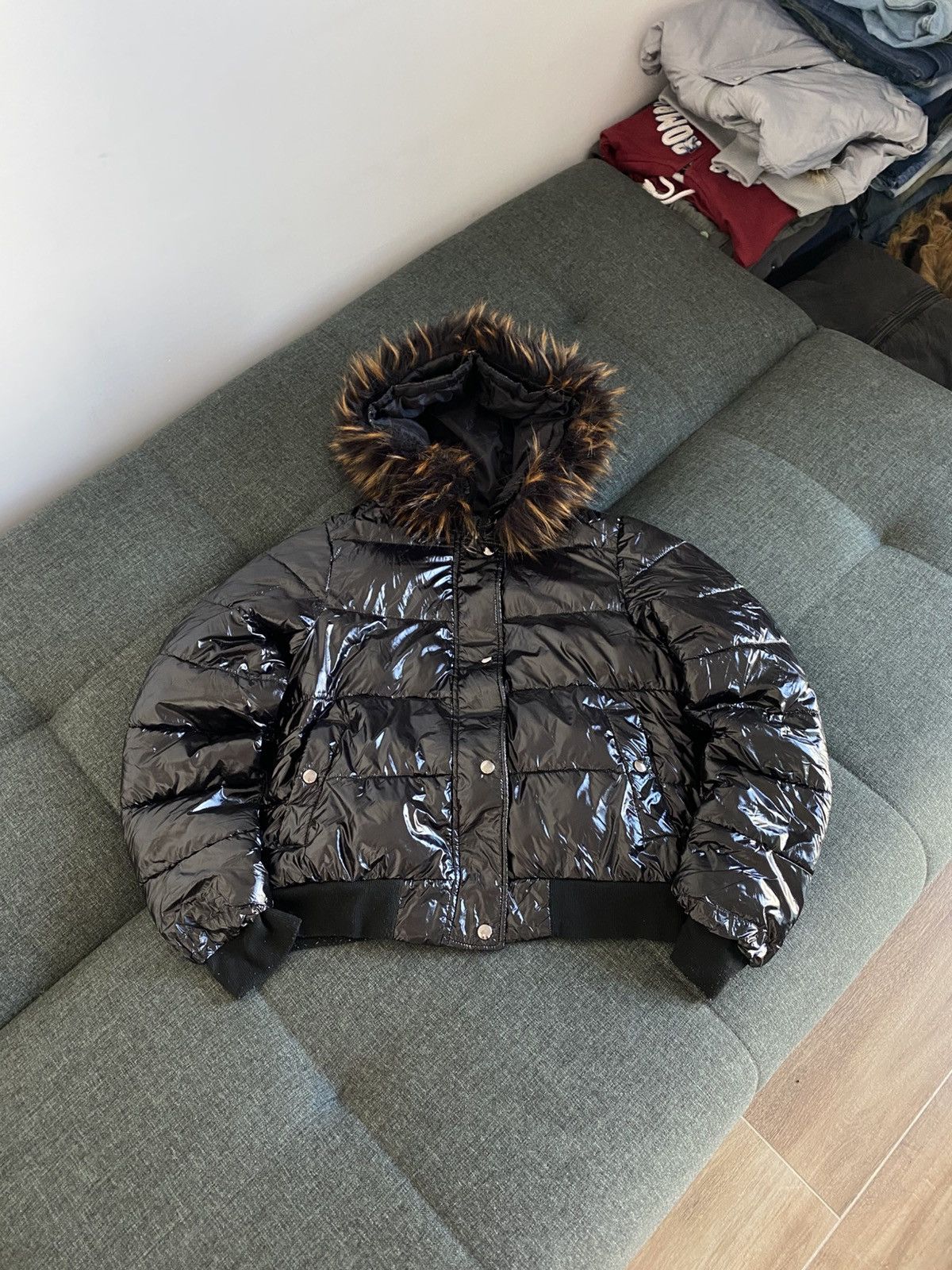 Hysteric Glamour Hysteric Glamour N2B Fur Bomber Jacket | Grailed