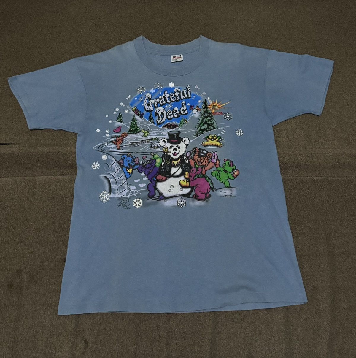 Anvil Vintage Grateful Dead Shirt 1997 Size US L / EU 52-54 / 3 - 1 Thumbnail