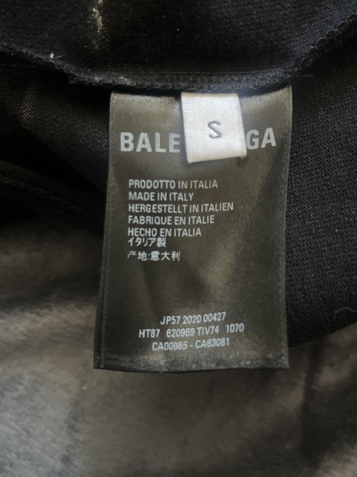 Balenciaga Balenciaga Crew Logo T-shirt Size US S / EU 44-46 / 1 - 15 Thumbnail