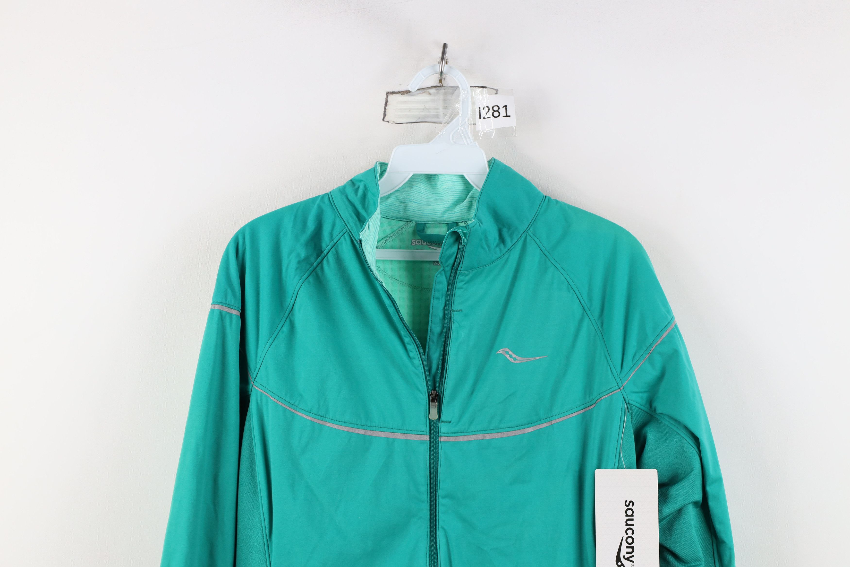 Saucony New Saucony Spell Run Shield Full Zip Running Nomad Jacket Size L / US 10 / IT 46 - 2 Thumbnail