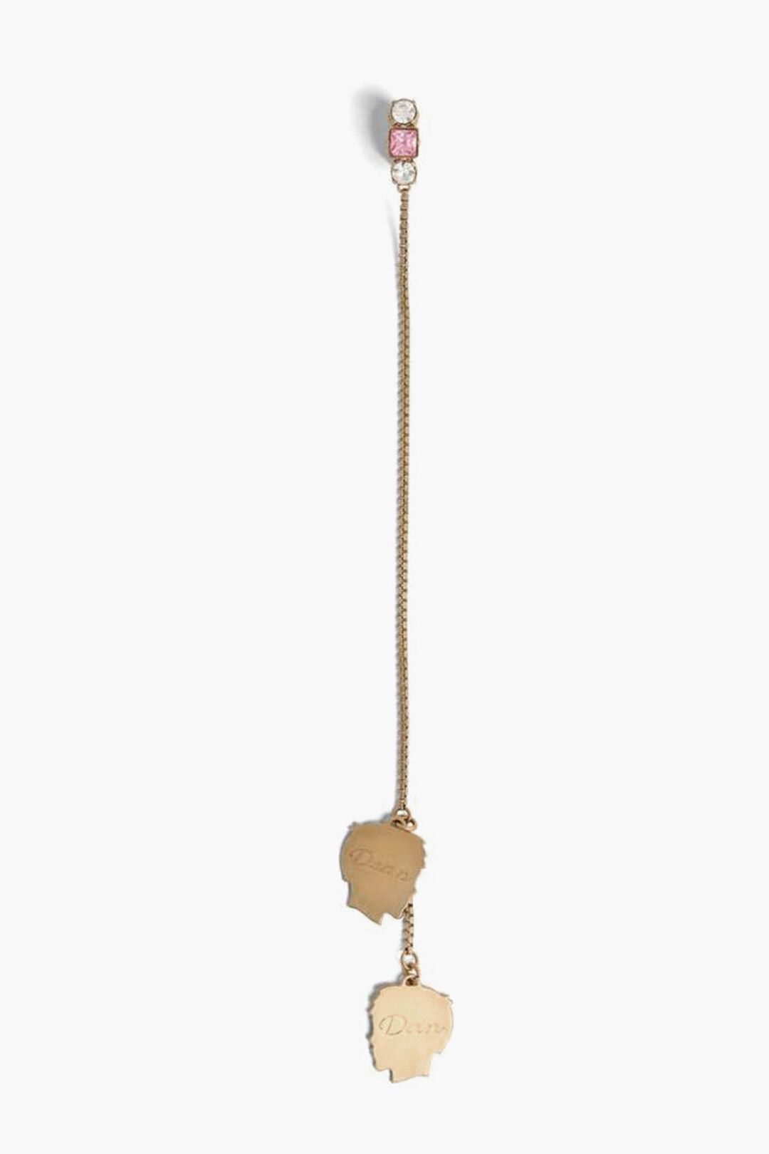 Dsquared2 Maxi Single Clip-On Earring with Double Pendant Size ONE SIZE - 1 Thumbnail
