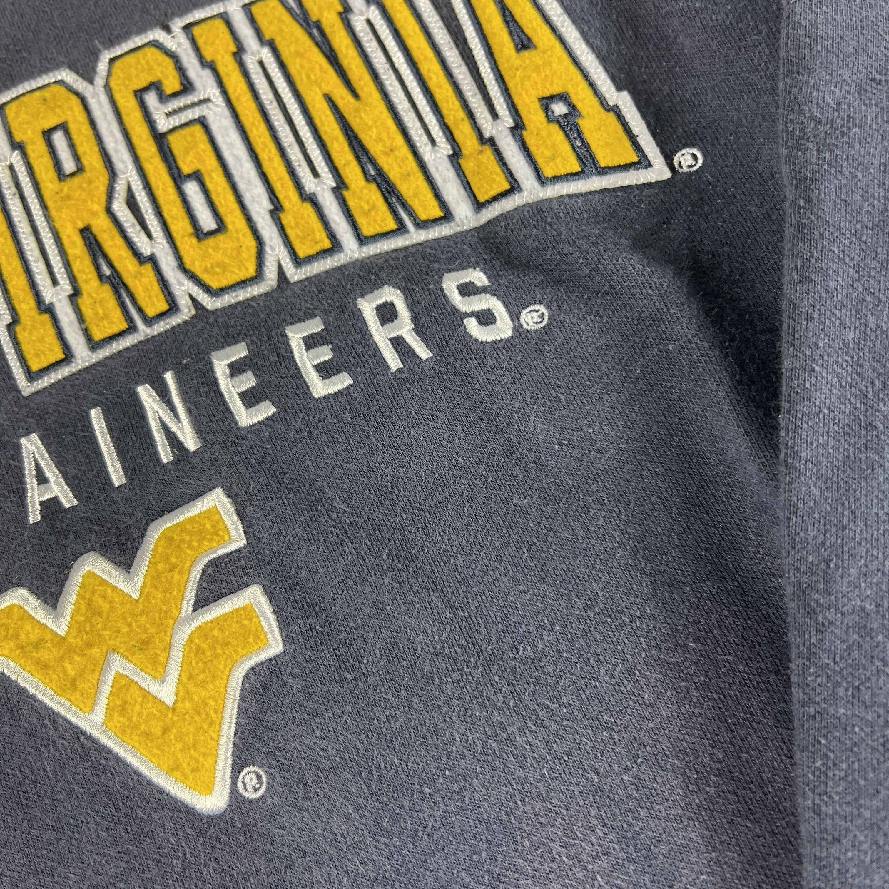 Colosseum Athletics × NCAA West Virginia Mountaineers Sweatshirt Blue Faded Hoodie Size US L / EU 52-54 / 3 - 5 Thumbnail