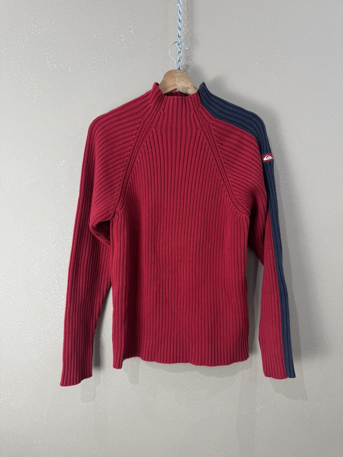 Quiksilver Vintage 90s Quicksilver slim sweater sweatshirt surf Size US M / EU 48-50 / 2 - 1 Thumbnail
