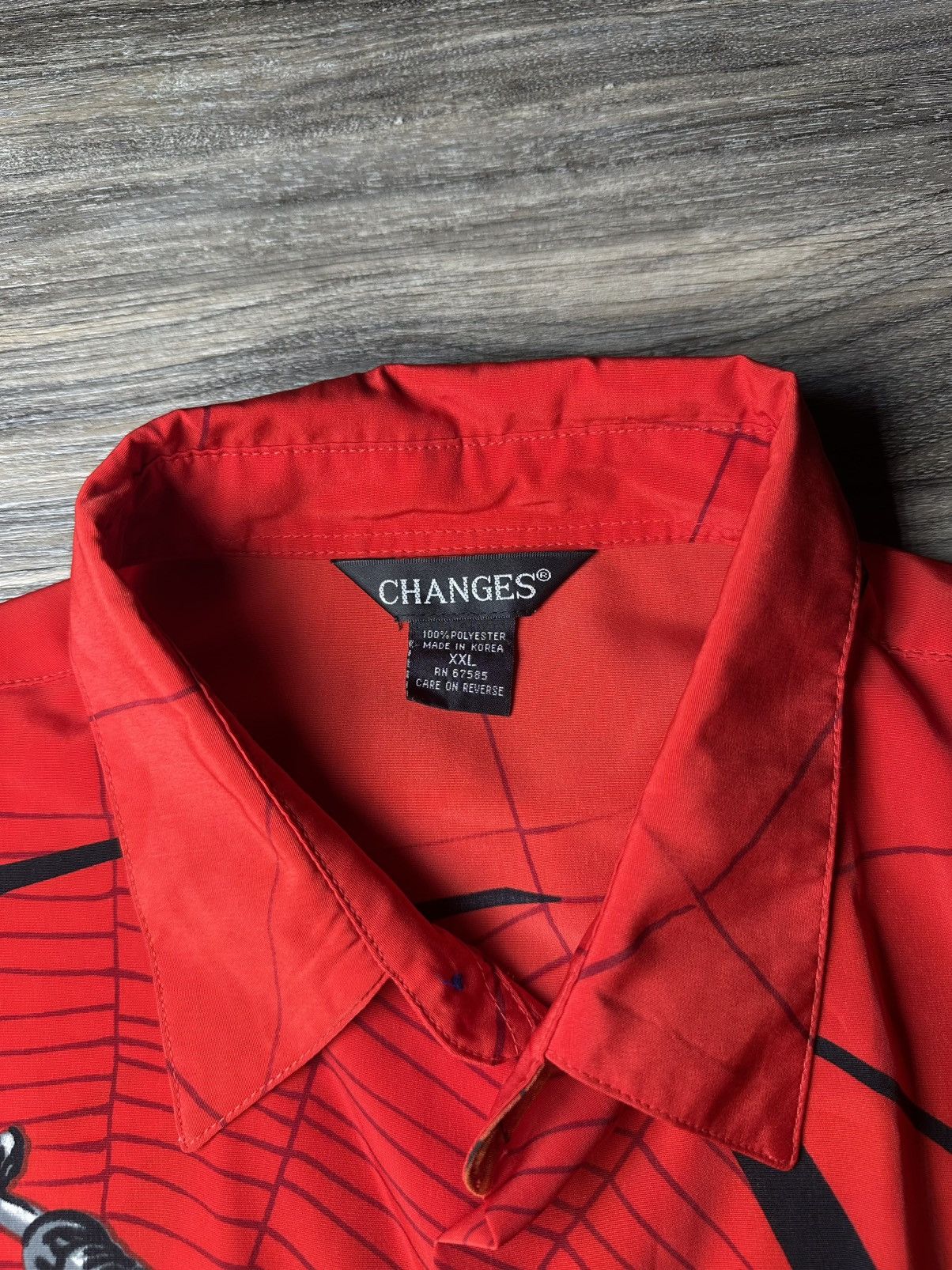 Changes Vintage Changes Spider Man Peter Parker Marvel Comics Shirt Size US XL / EU 56 / 4 - 7 Thumbnail
