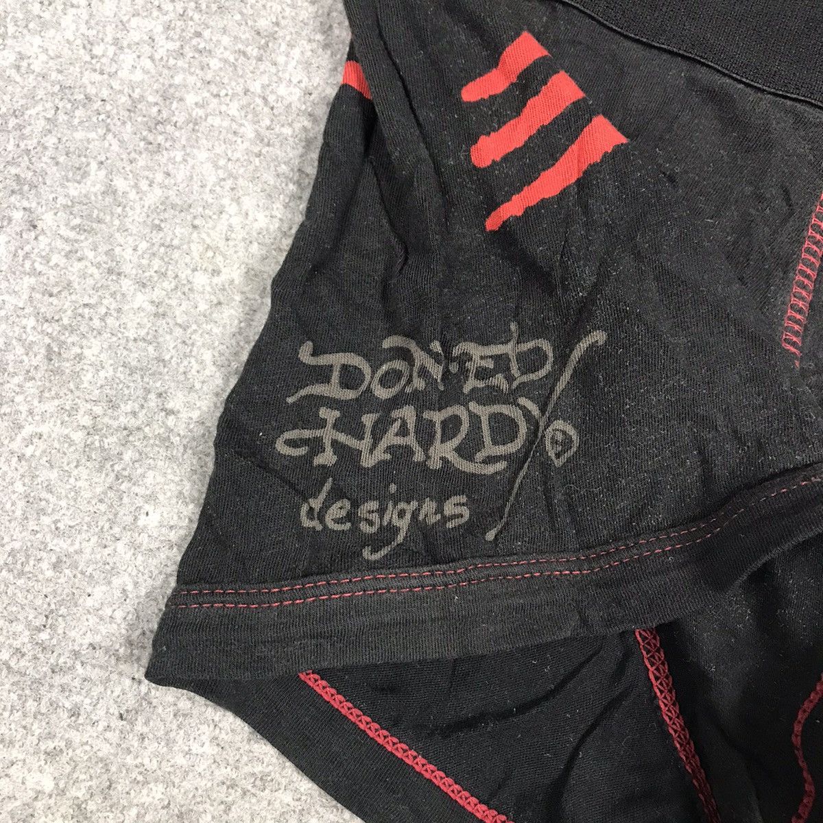 Ed Hardy × Japanese Brand ED HARDY BLACK BOXSE Size 32 - 4 Thumbnail