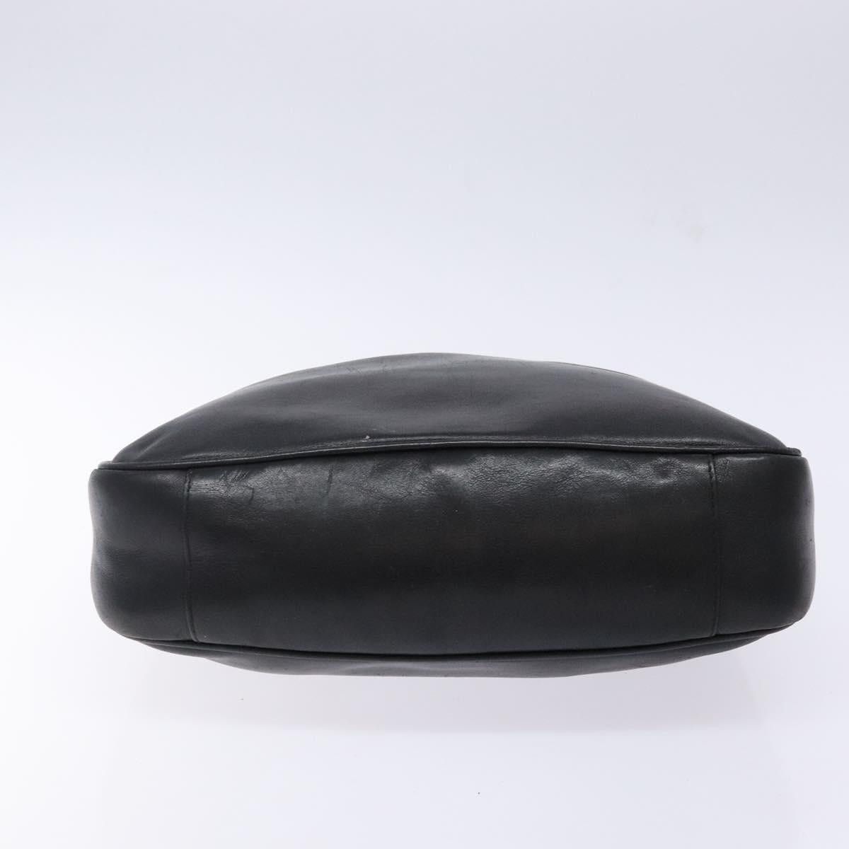 Gucci GUCCI Bamboo Hand Bag Leather Black Gold 001 1998 001 1998 Size ONE SIZE - 9 Thumbnail