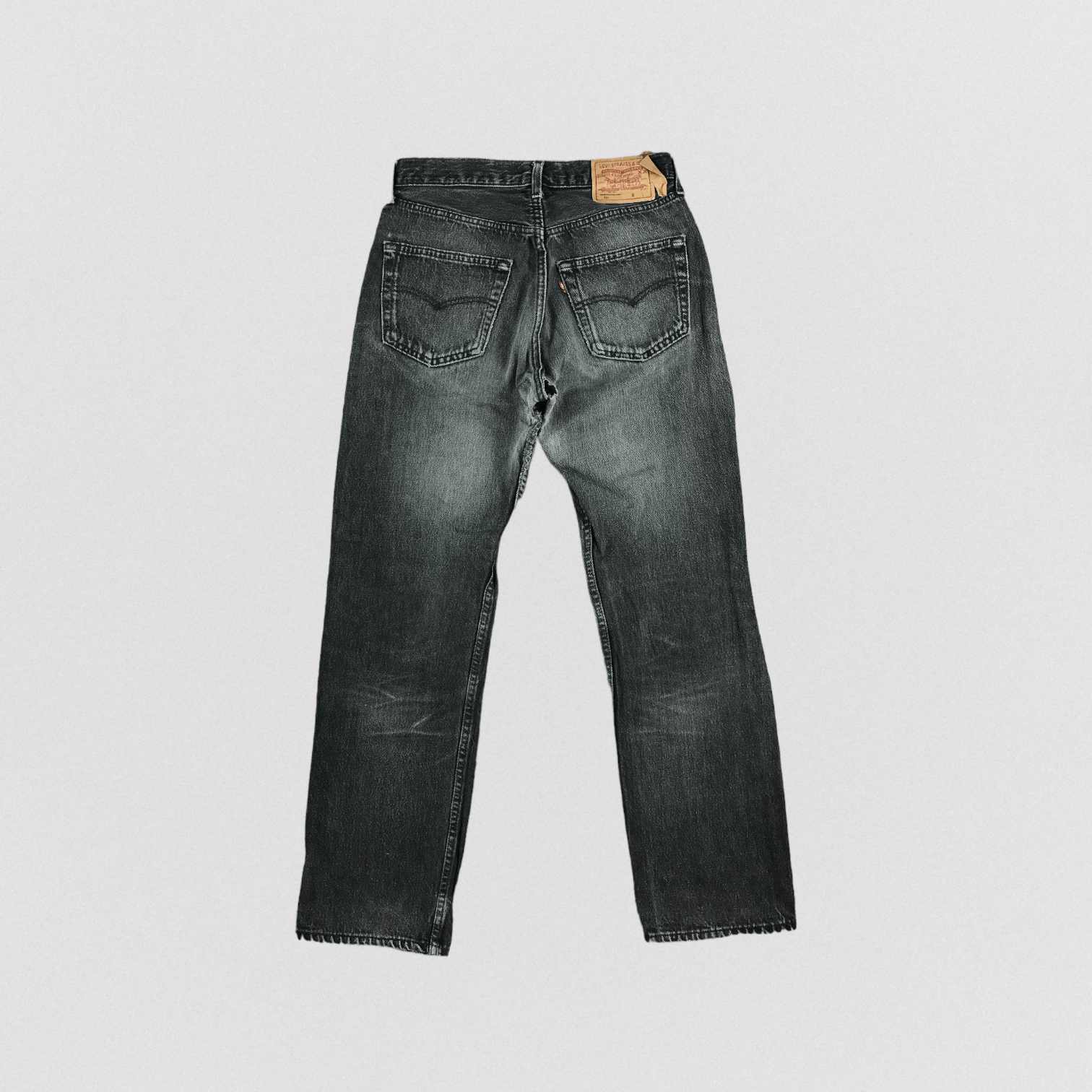 Levi's Vintage 90s Levis 501 Faded Black Jeans-JM2395 Size US 30 / EU 46 - 2 Thumbnail