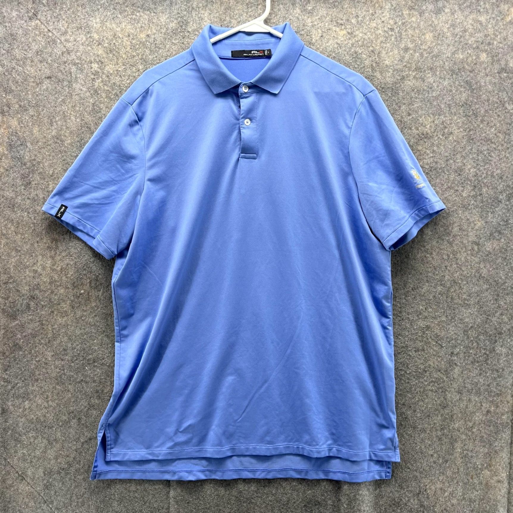 RLX Ralph Lauren Ralph Lauren RLX Polo Shirt Golf Men Large Blue Casual Preppy Short Sleeve Polo Shirt 46 in Chest Regular Fit Size US L / EU 52-54 / 3 - 2 Thumbnail