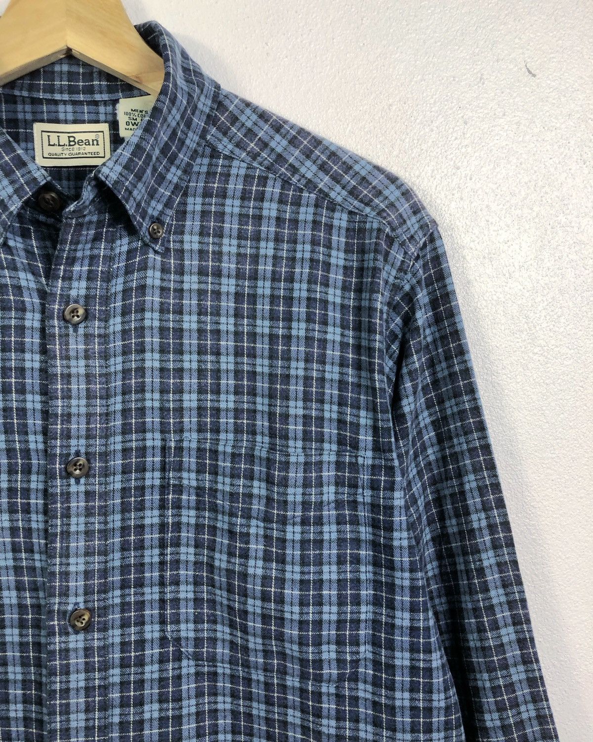 L.L. Bean Rare Vintage L.L. Bean Checkered Button Ups Flannel Shirt Size US S / EU 44-46 / 1 - 3 Thumbnail