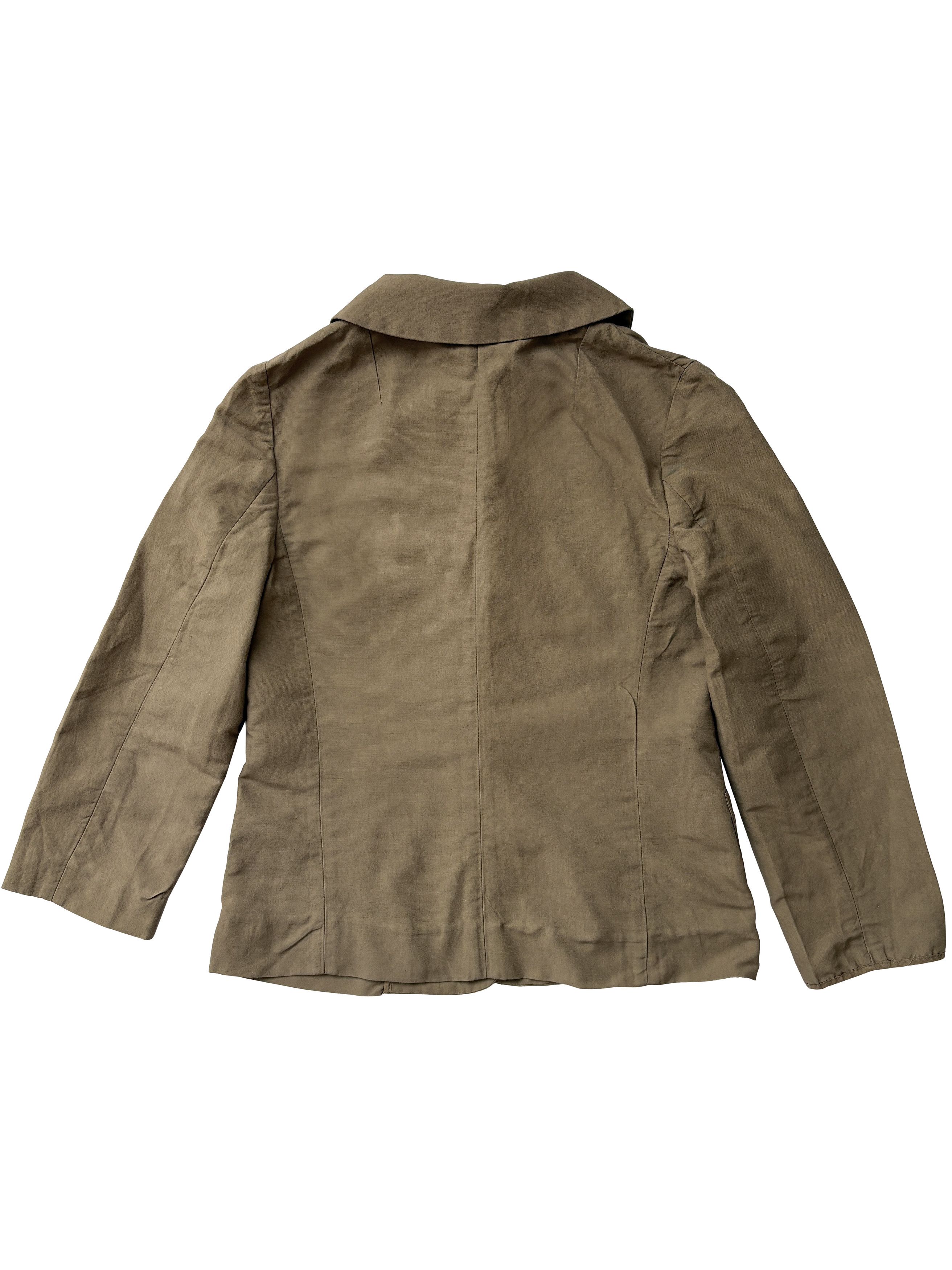 Marni ⚡️QUICK SALE⚡️ 2011 Marni Light Brown Short Jacket Size M / US 6-8 / IT 42-44 - 2 Thumbnail