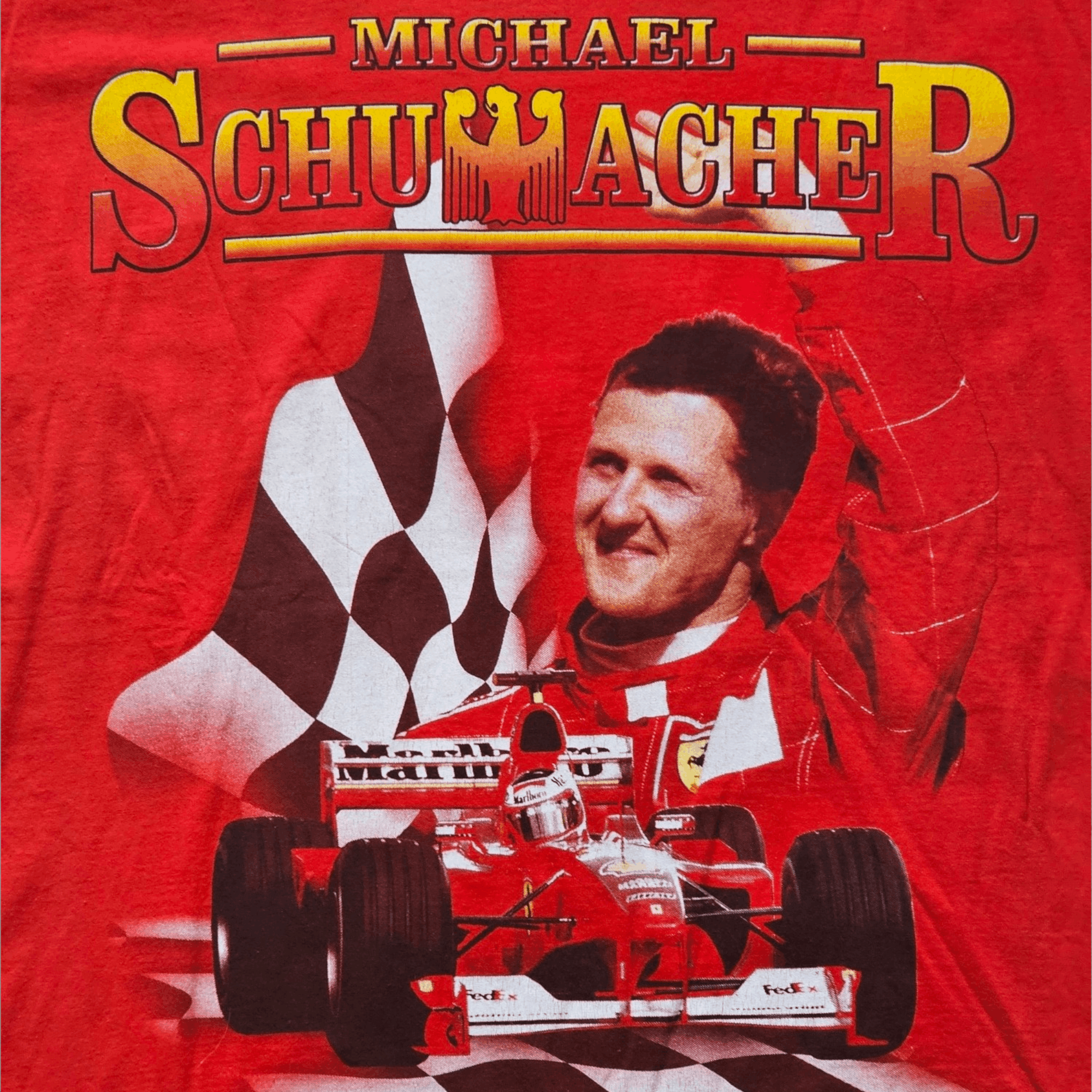 Ferrari × Formula 1 × Vintage Michael Schumacher Vintage Tee Size US L / EU 52-54 / 3 - 2 Thumbnail