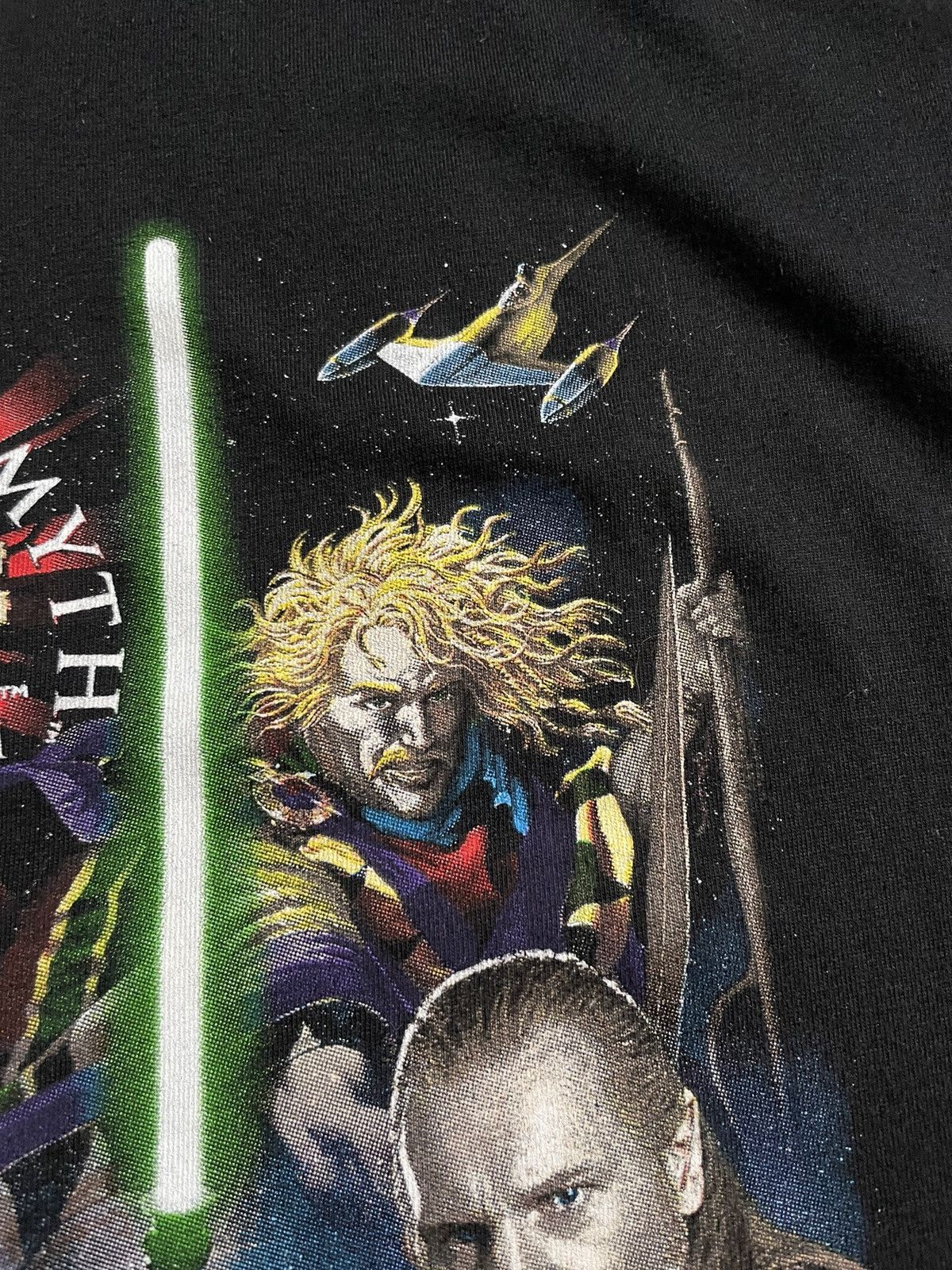 Star Wars × Vintage Star Wars 1999 Vintage Tee Episode 1 European Tour 90’s Size US XL / EU 56 / 4 - 7 Thumbnail
