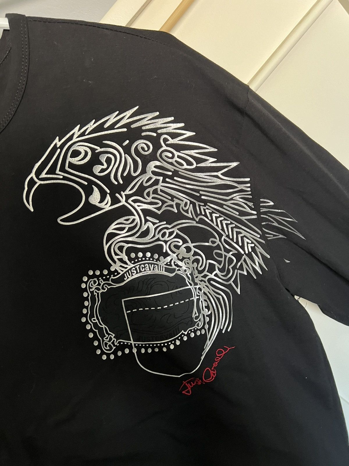 Just Cavalli × Vintage Just Cavalli y2k longsleeve t-shirt Size US XL / EU 56 / 4 - 4 Thumbnail