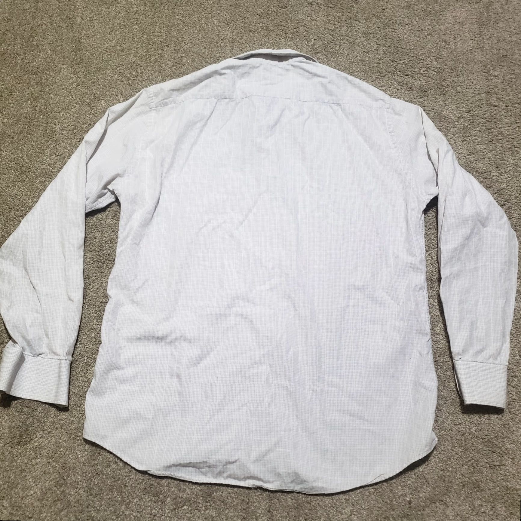 H&M H&M Shirt Button-Up Long Sleeve Adult XL Gray Solid Men Clothing Size US XL / EU 56 / 4 - 8 Thumbnail