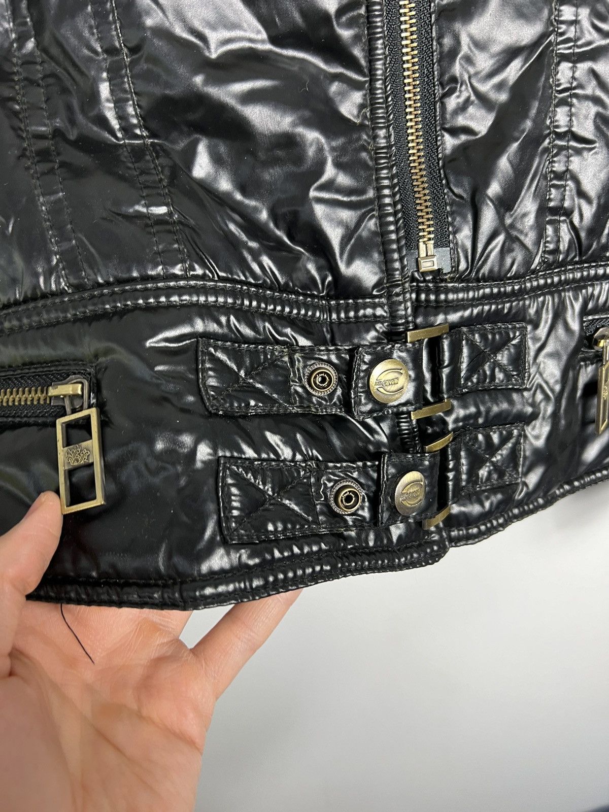 Just Cavalli Rare Jacket Just Cavalli fur black zipped Size XL / US 12-14 / IT 48-50 - 5 Thumbnail